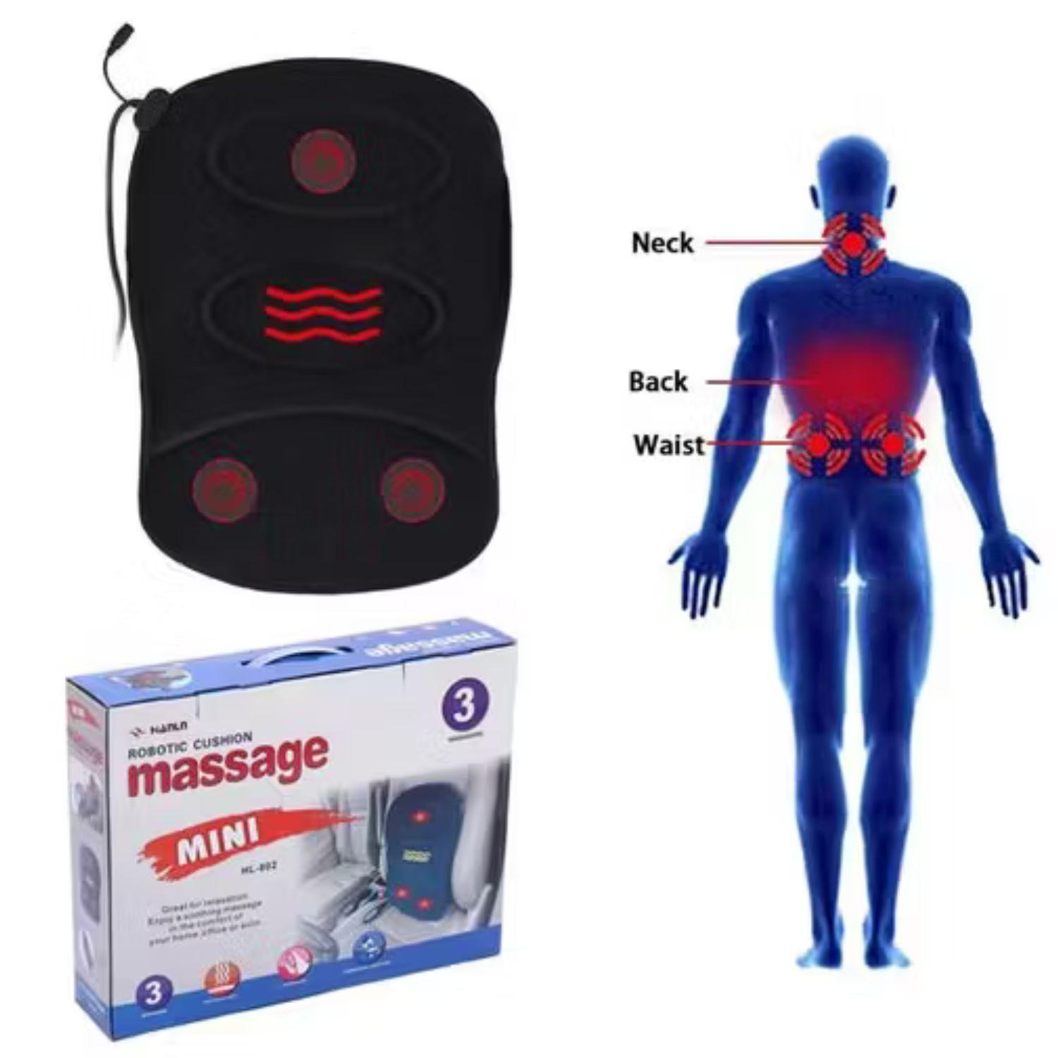 Masajeador Electrico Espalda Para auto / casa  con Control MZ89-2