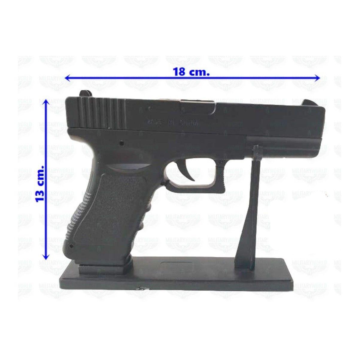 Encendedor Soplete Glock Tamaño Real Recargable Nb83-2