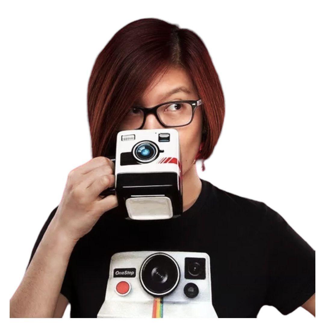 TAZA CAMARA POLAROID TAZON MUG instantanea NC24-0