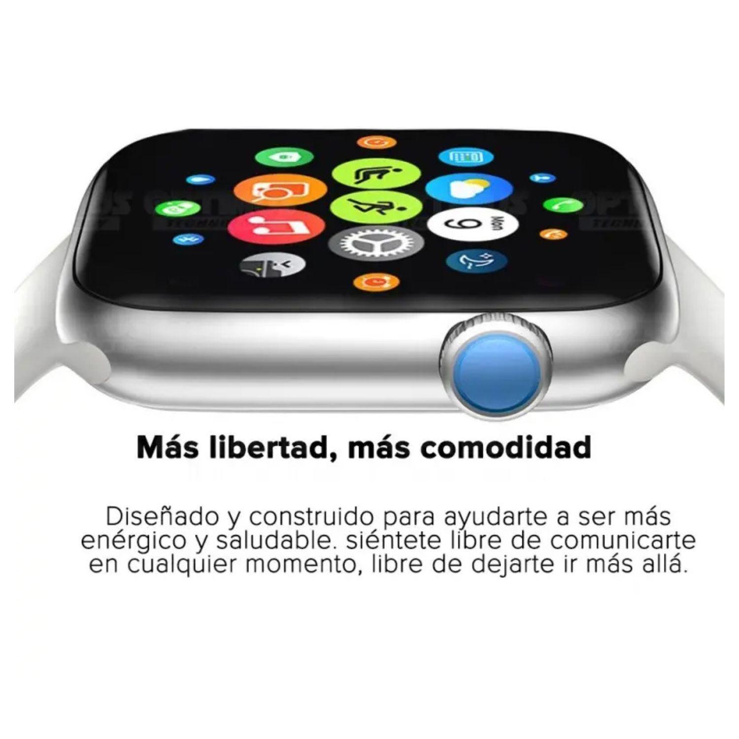 Reloj Smartwatch Multifuncion Notificaciones Llamadas Android Ios Nc07-2