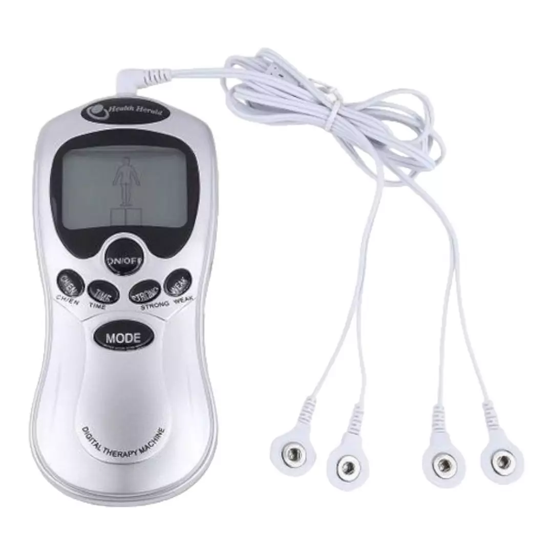 ELECTRO FÍSICO ELECTRO ESTIMULADOR MASAJEADOR TENS 4 PARCHES AM96-0