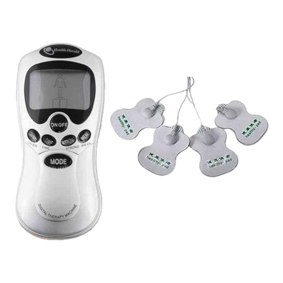 ELECTRO FÍSICO ELECTRO ESTIMULADOR MASAJEADOR TENS 4 PARCHES AM96-1