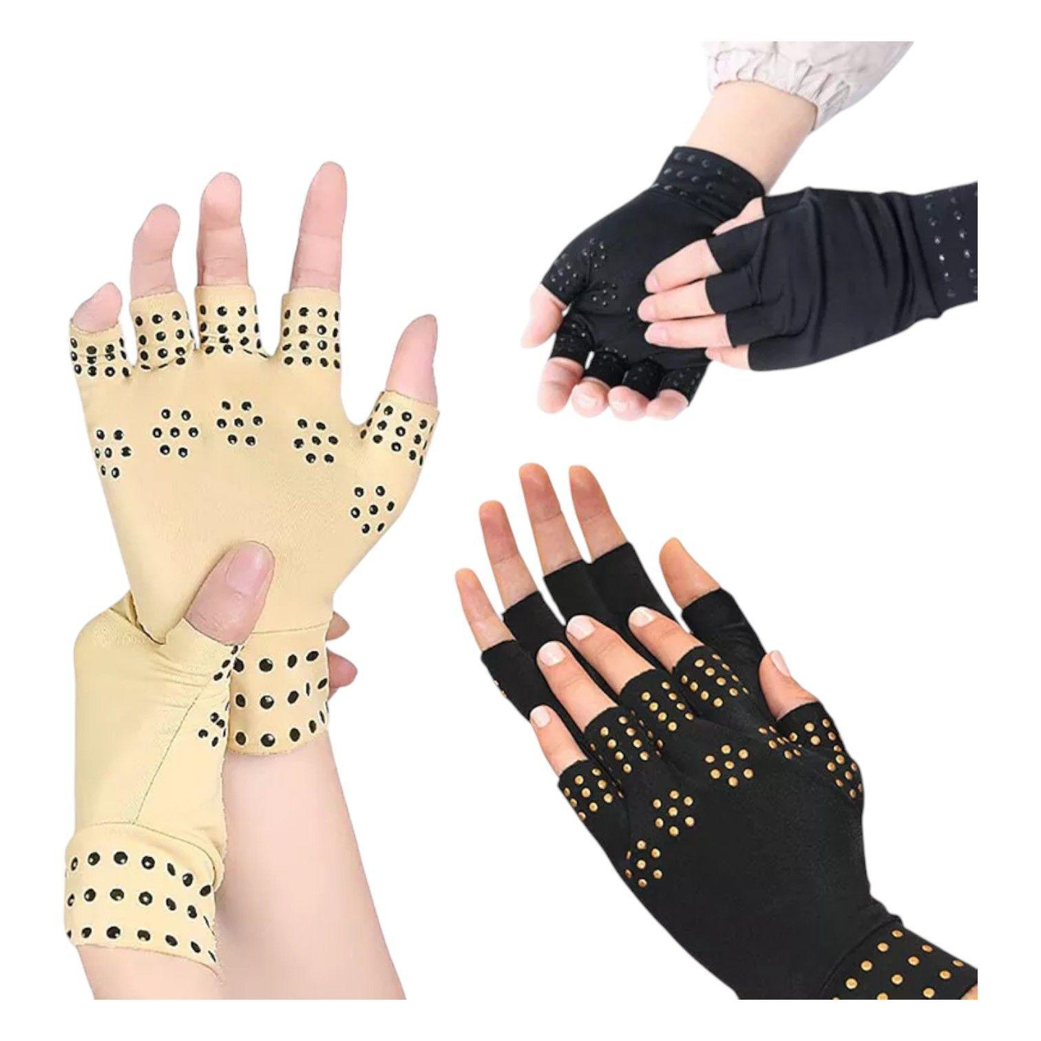 GUANTES COMPRESIÓN MAGNÉTICOS ANTIARTRITIS DEPORTE NC40-5