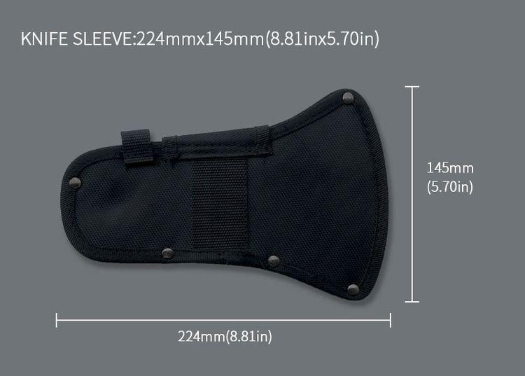 Huiwill Hacha / Martillo Táctica Tomahawk Con Funda AE39-3
