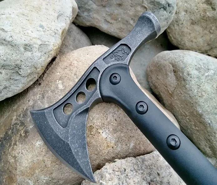 Huiwill Hacha / Martillo Táctica Tomahawk Con Funda AE39-8
