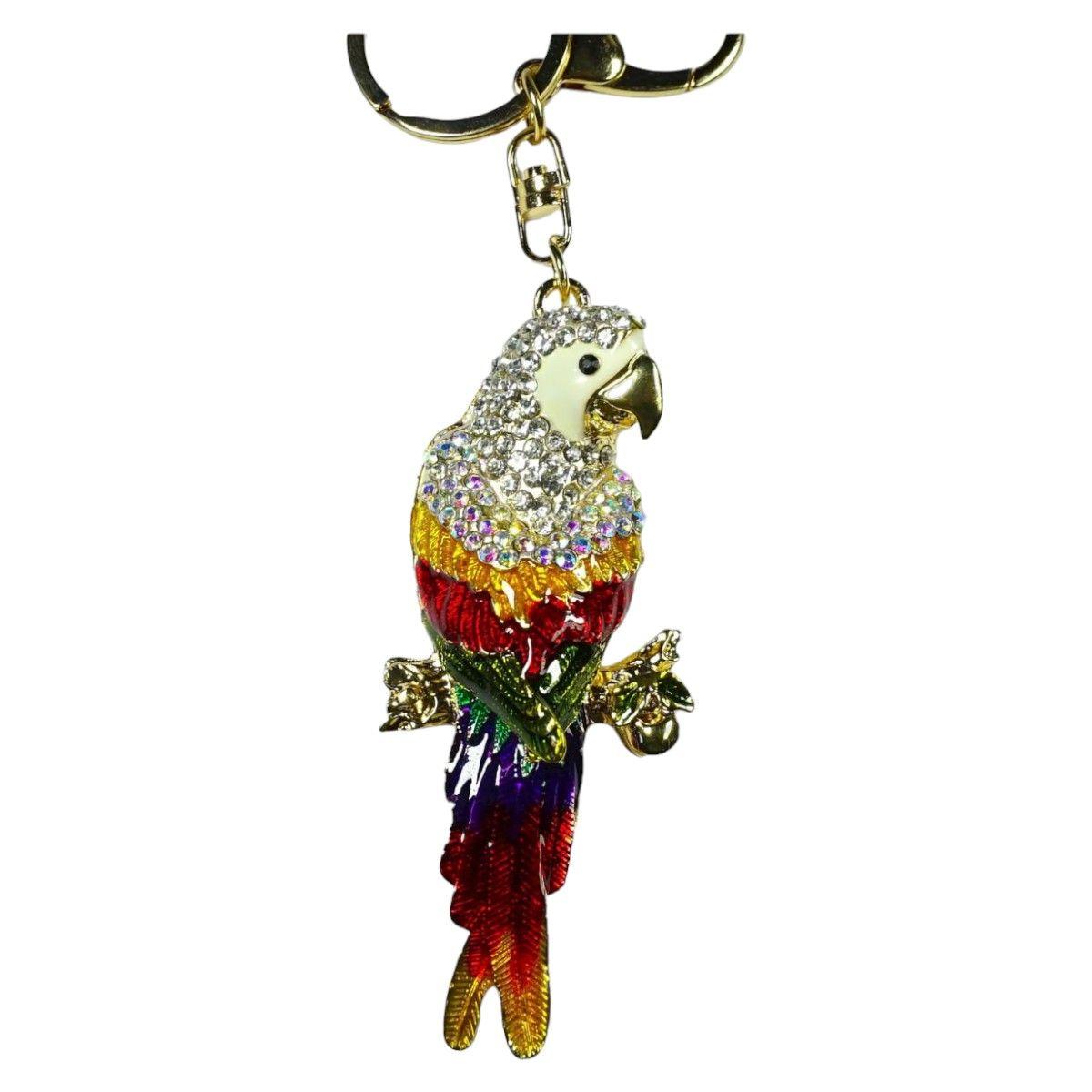 Llavero Guacamaya  Cristales Aj53-2