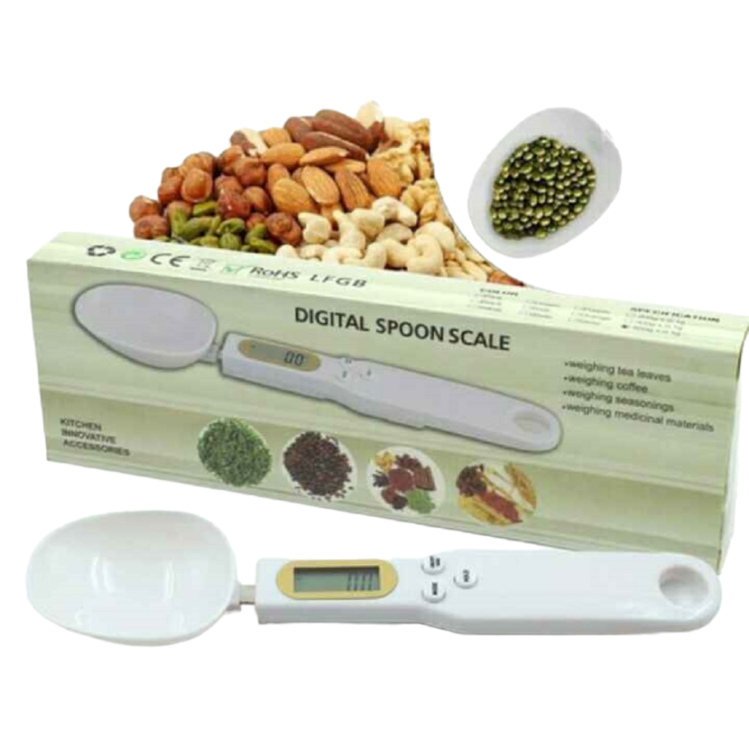 BALANZA BASCULA PESA CUCHARA DIGITAL GRAMERA 1 A 500 GMS AA01-5