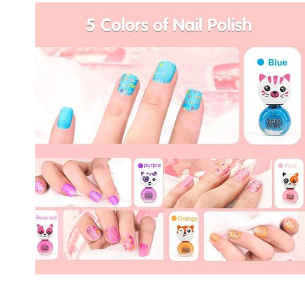 ESTAMPADOR DE UÑAS NIÑAS DECORADO ESMALTE INFANTIL GATO AR90-4