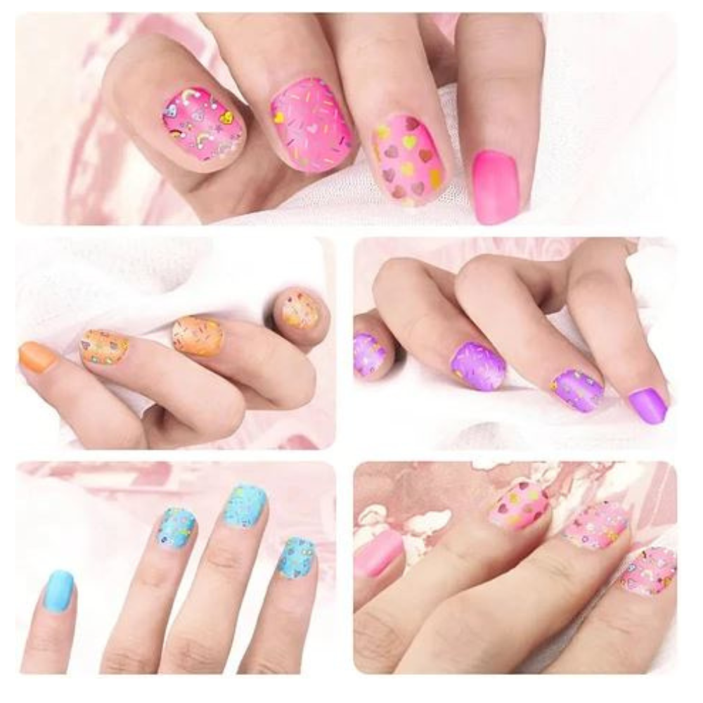 ESTAMPADOR DE UÑAS NIÑAS DECORADO ESMALTE INFANTIL GATO AR90-5