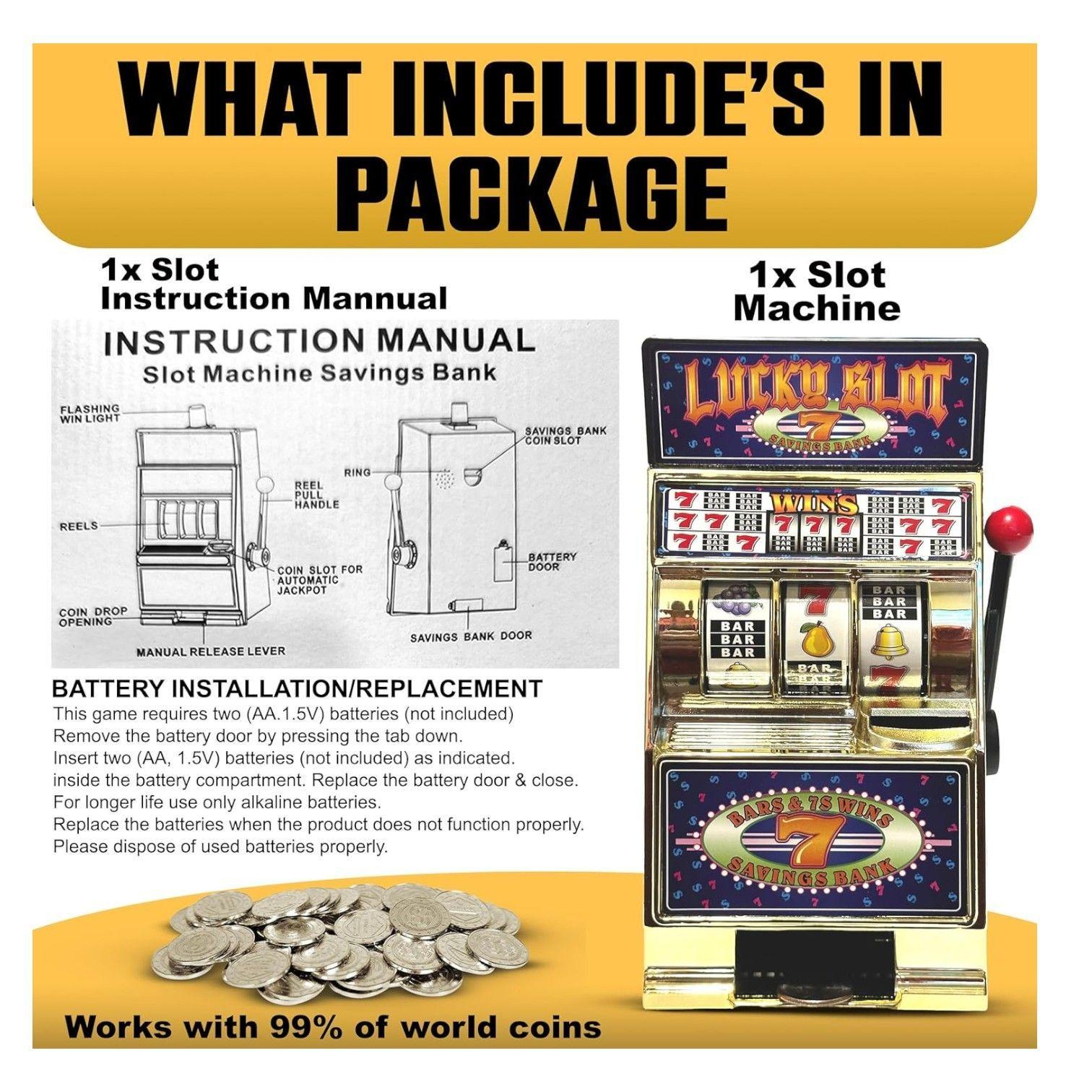 ALCANCÍA MAQUINA TRAGAMONEDA SONIDO CHANCHITO NC25-5