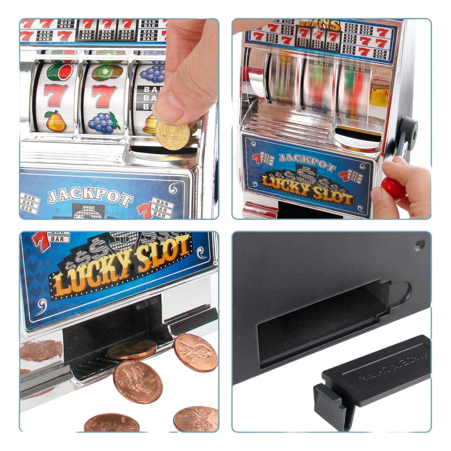 ALCANCÍA MAQUINA TRAGAMONEDA SONIDO CHANCHITO NC25-6