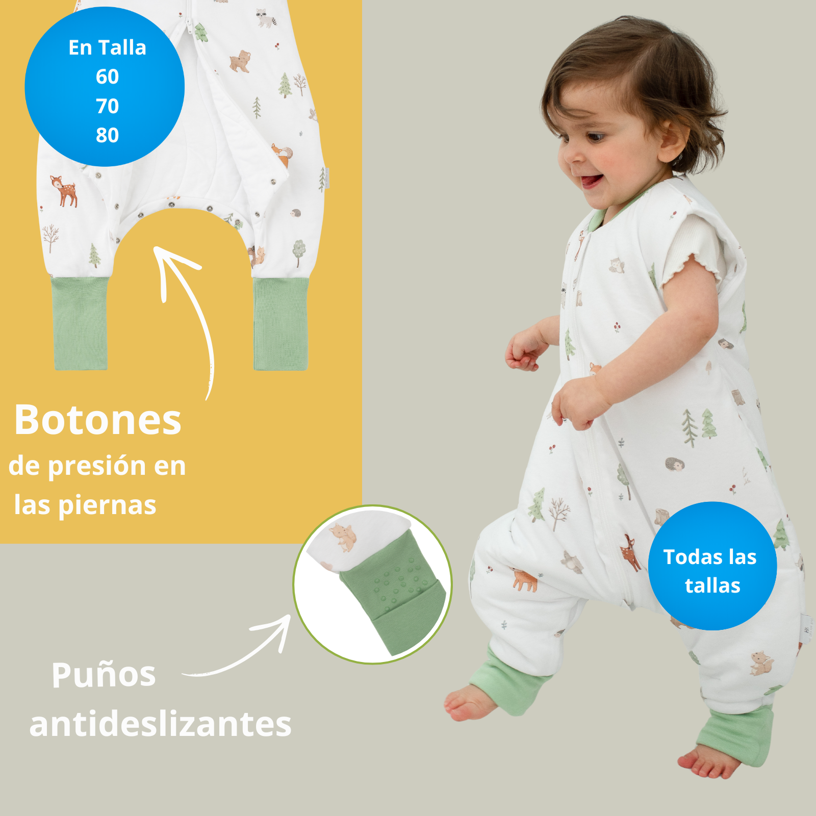 Saquito con Pies Tog 2.5 -5