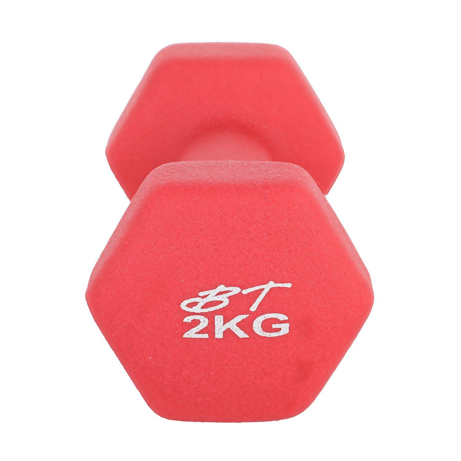 Mancuerna Neopreno Bodytrainer Hexagonal  2 KG-1