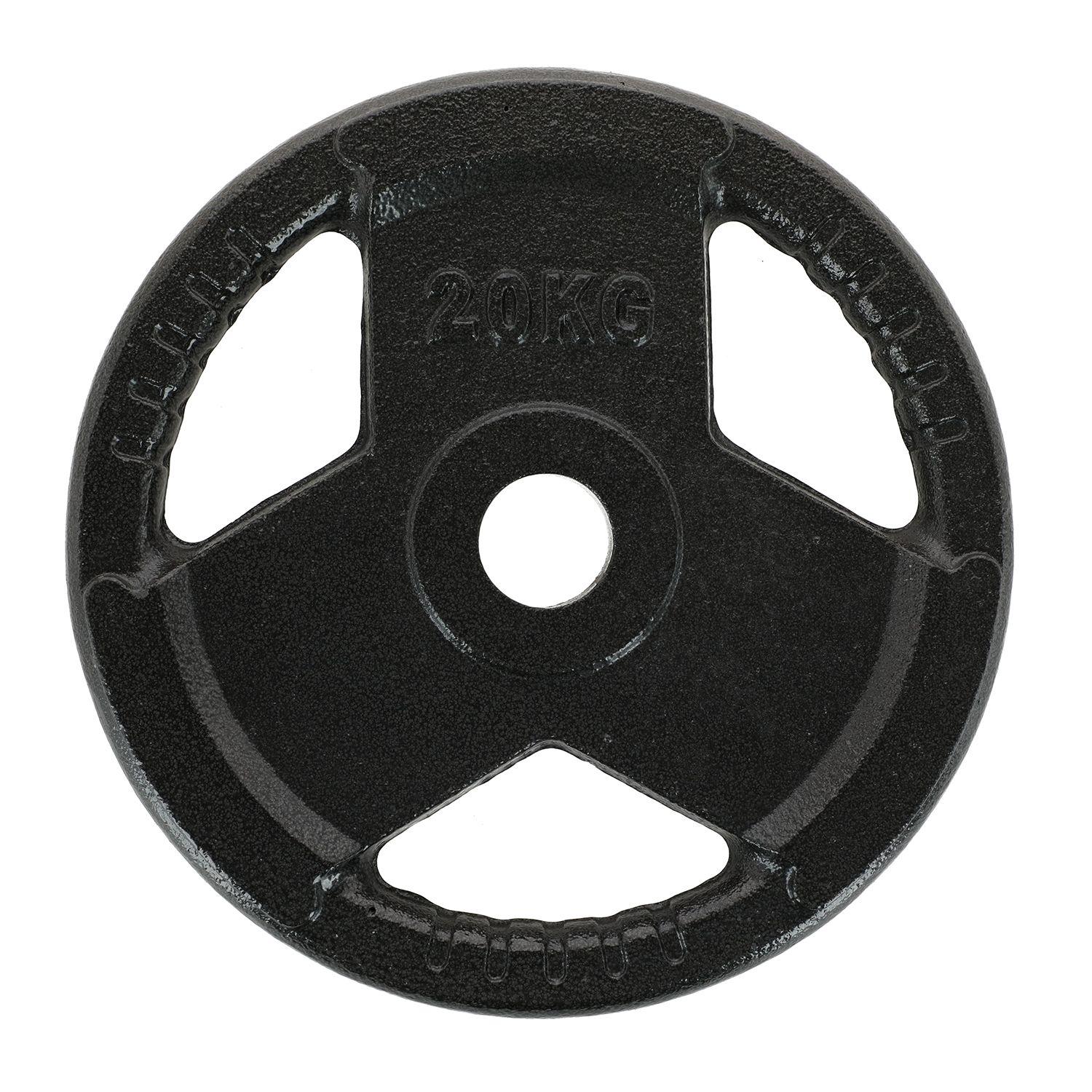 Disco Olimpico Bodytrainer  Acero 20 KG-0