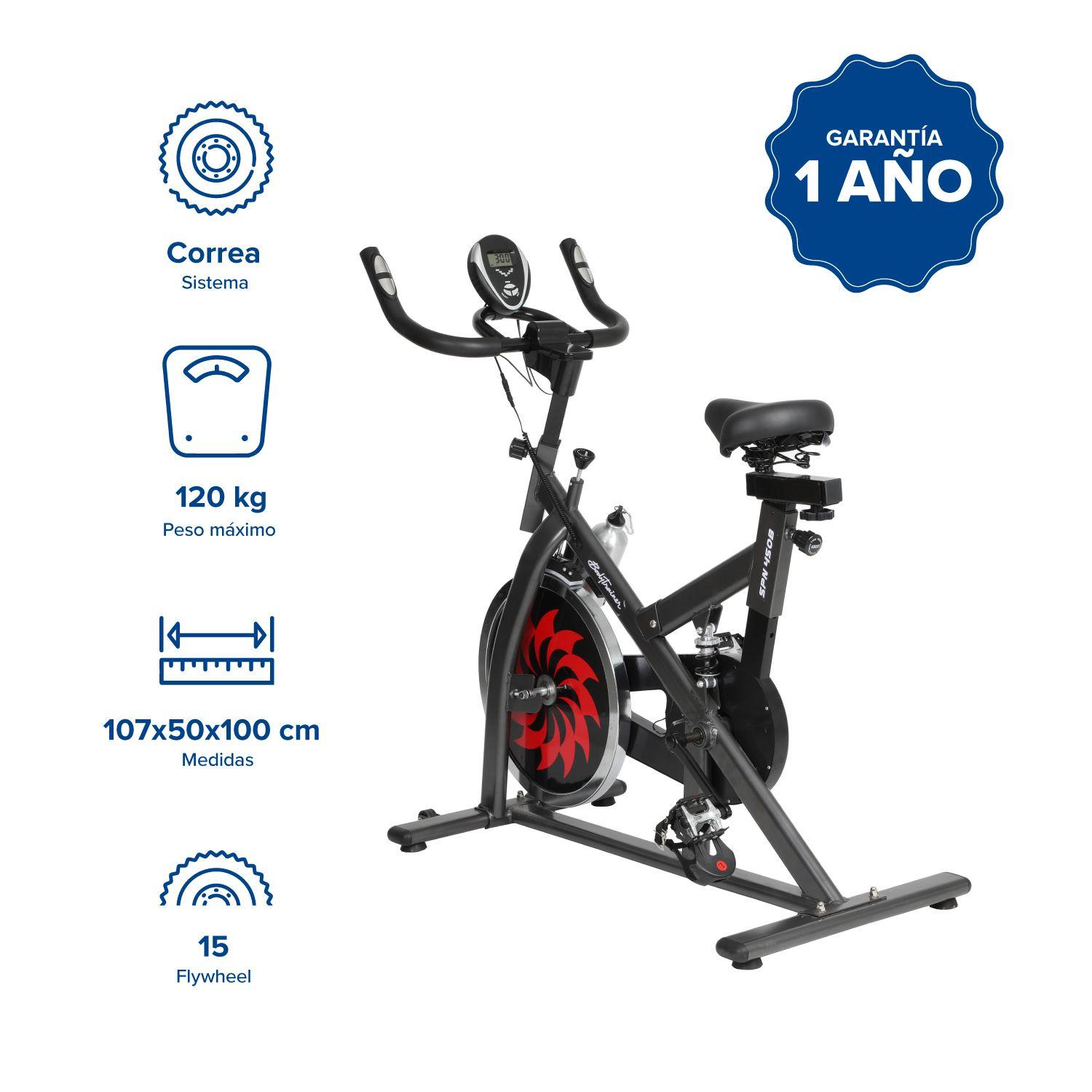 Bicicleta De Spinning Bodytrainer Spn 450b Sistema De Correa-1