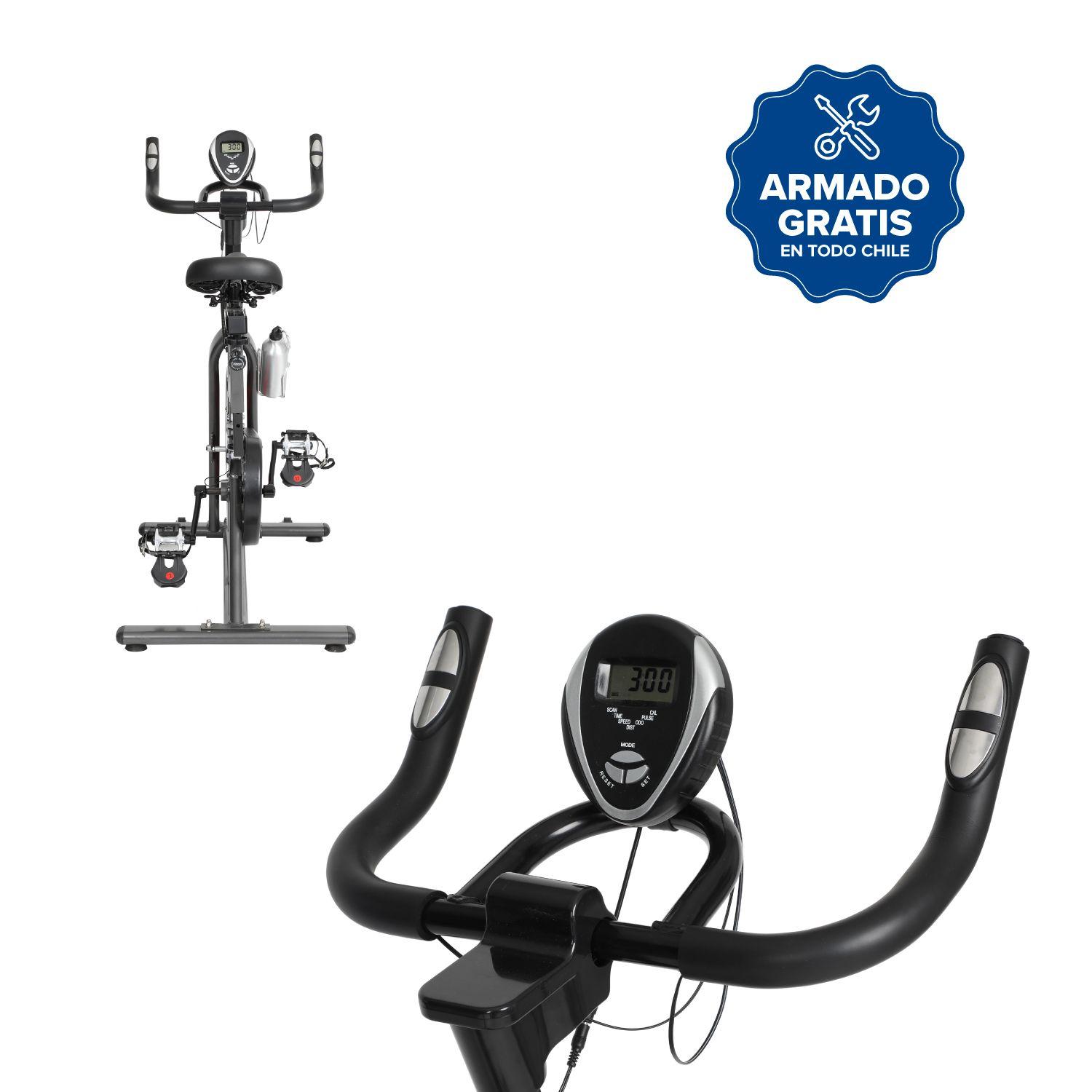 Bicicleta De Spinning Bodytrainer Spn 450b Sistema De Correa-2