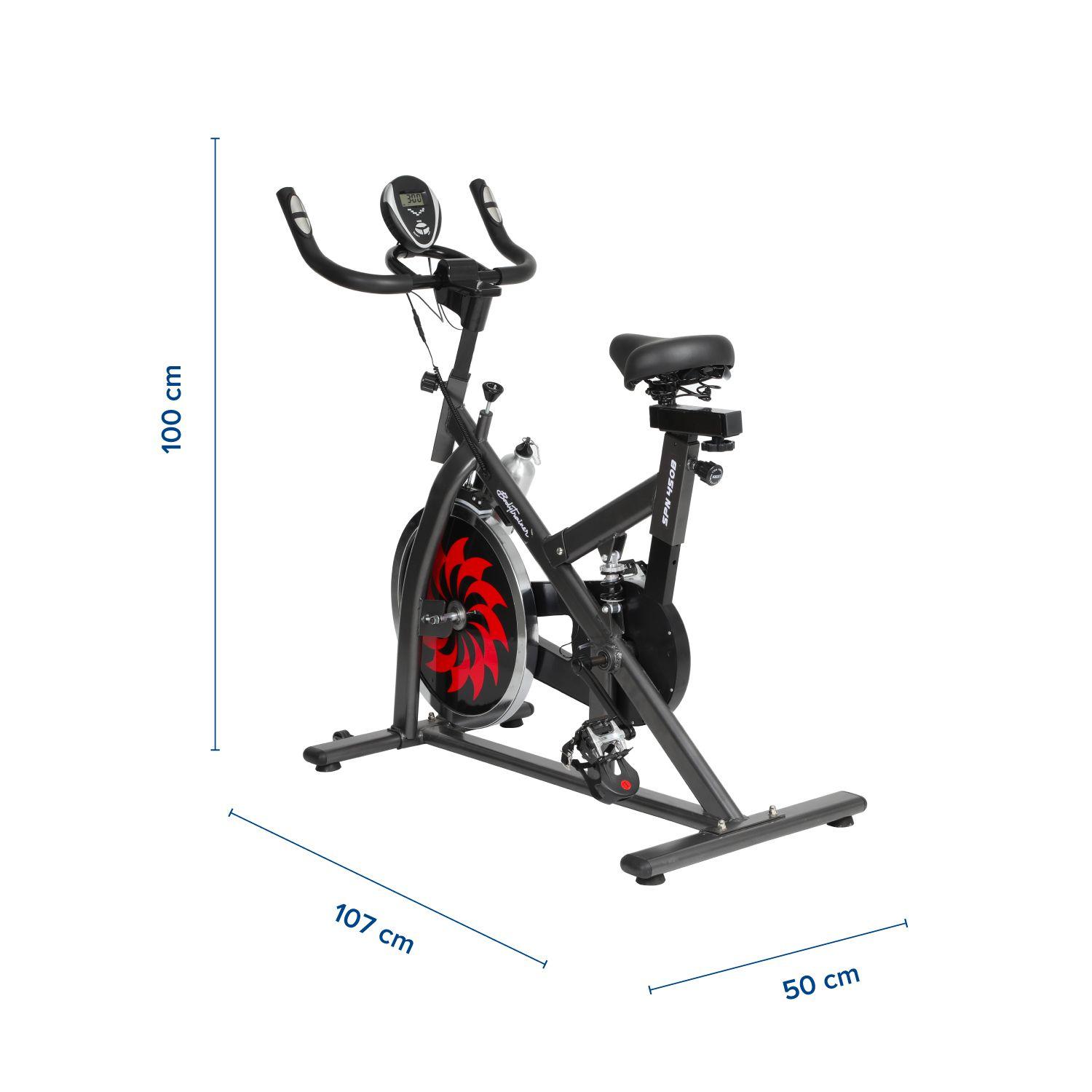 Bicicleta De Spinning Bodytrainer Spn 450b Sistema De Correa-3