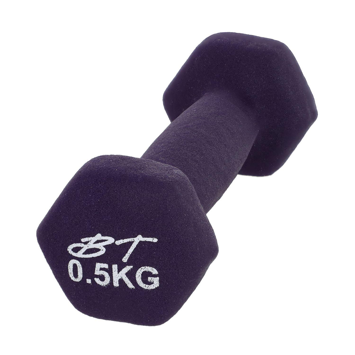 Mancuerna Neopreno Bodytrainer Hexagonal 0,5 KG-0