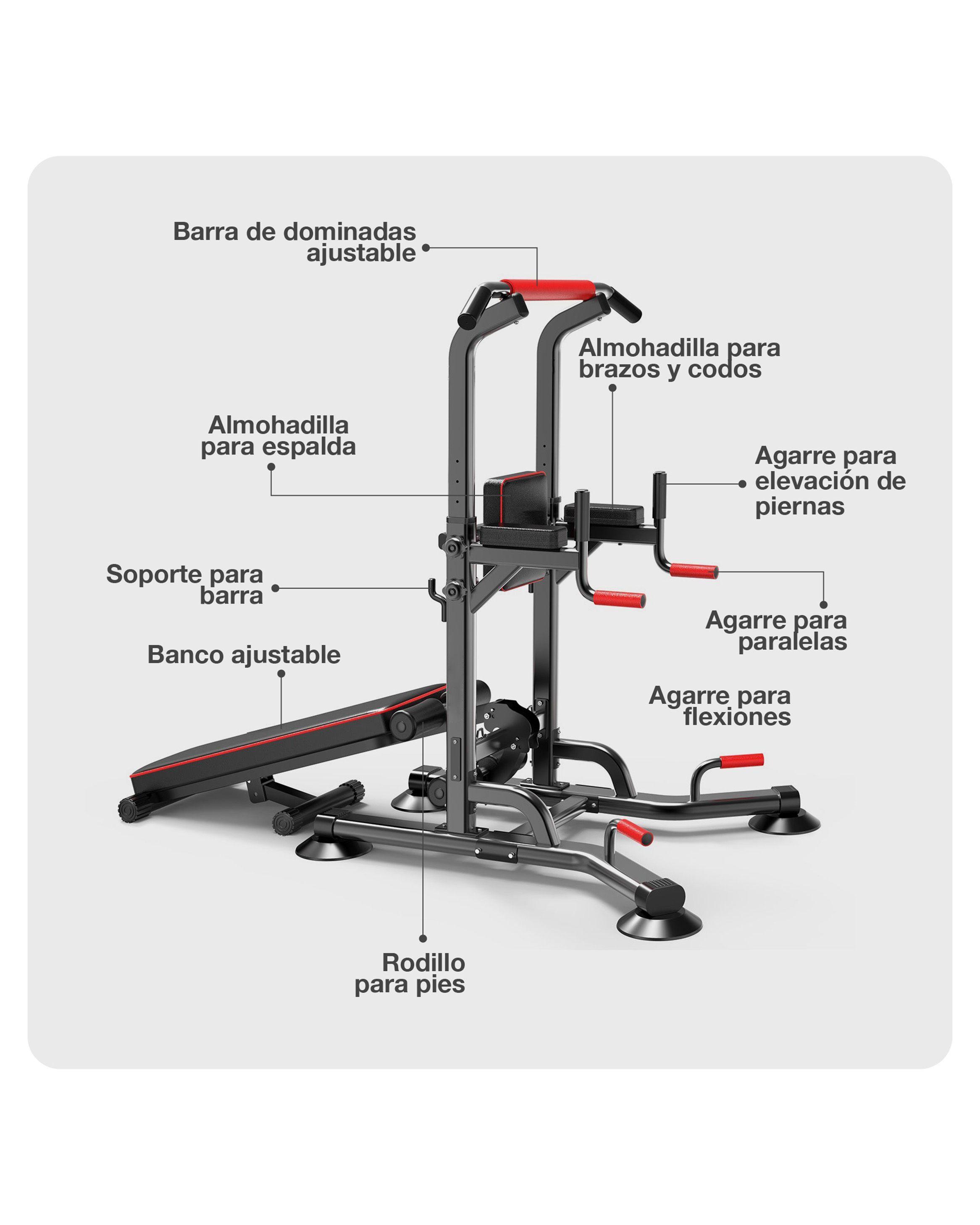 Estación Multifuncional Bodytrainer Em 200 Gimnasio En Casa-5