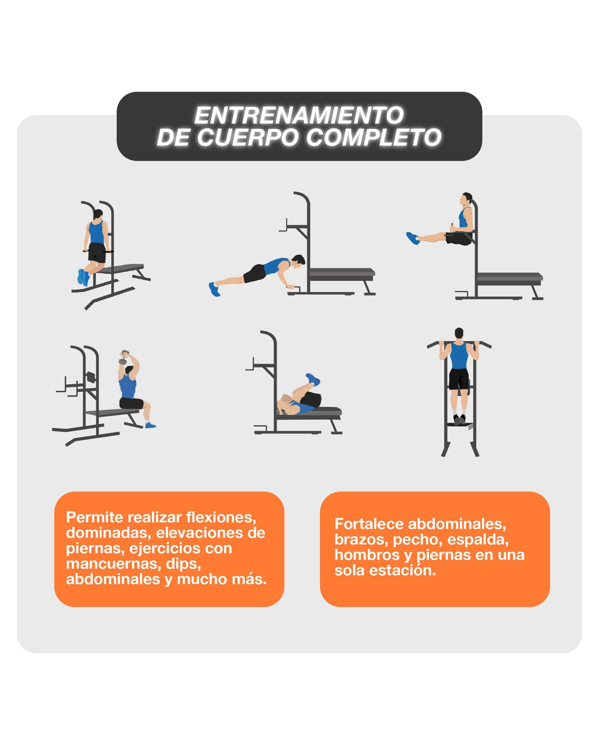 Estación Multifuncional Bodytrainer Em 200 Gimnasio En Casa-7