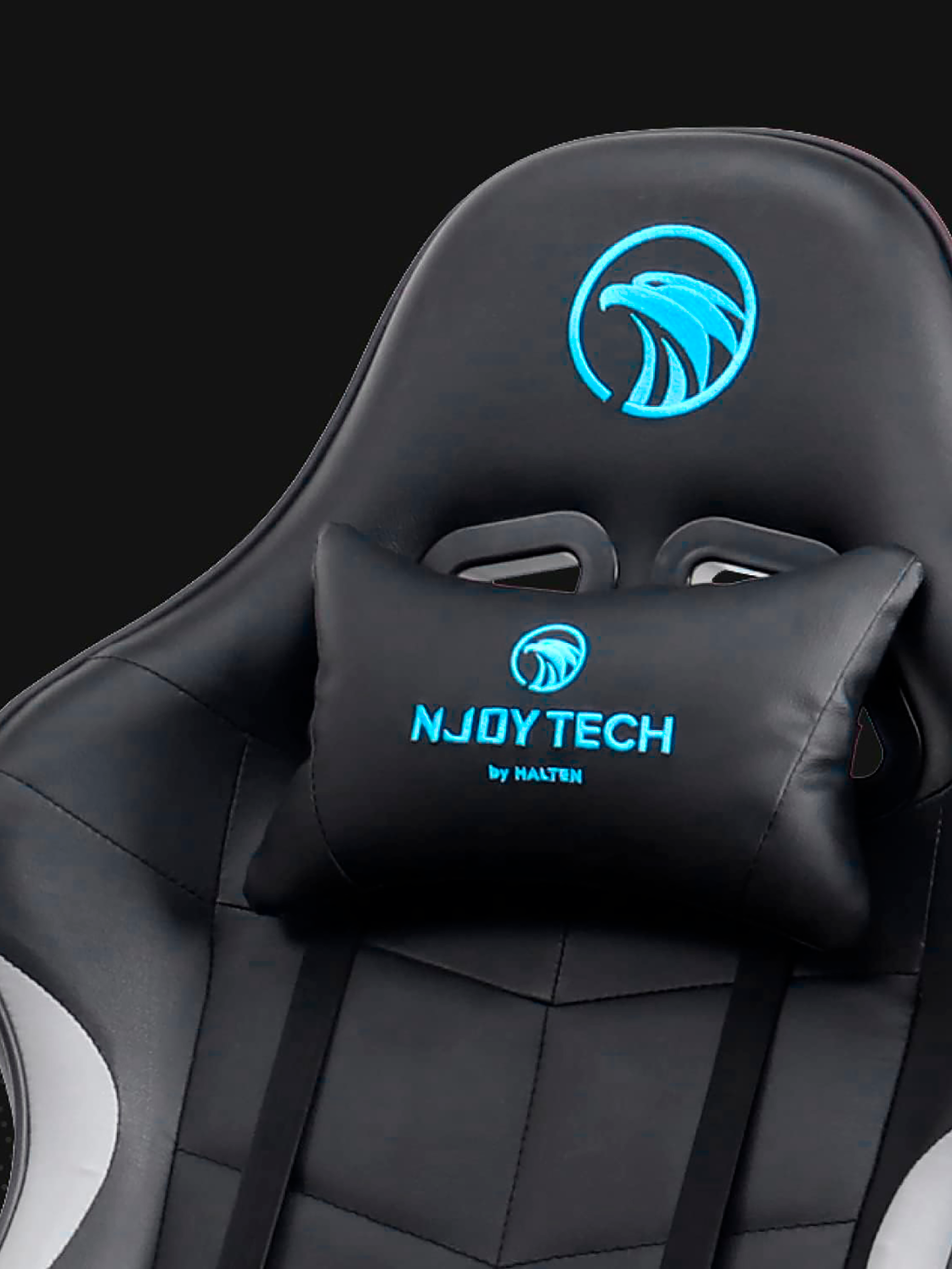 Silla de Escritorio NjoyTech Gamer Ergonómica Reclinable-3