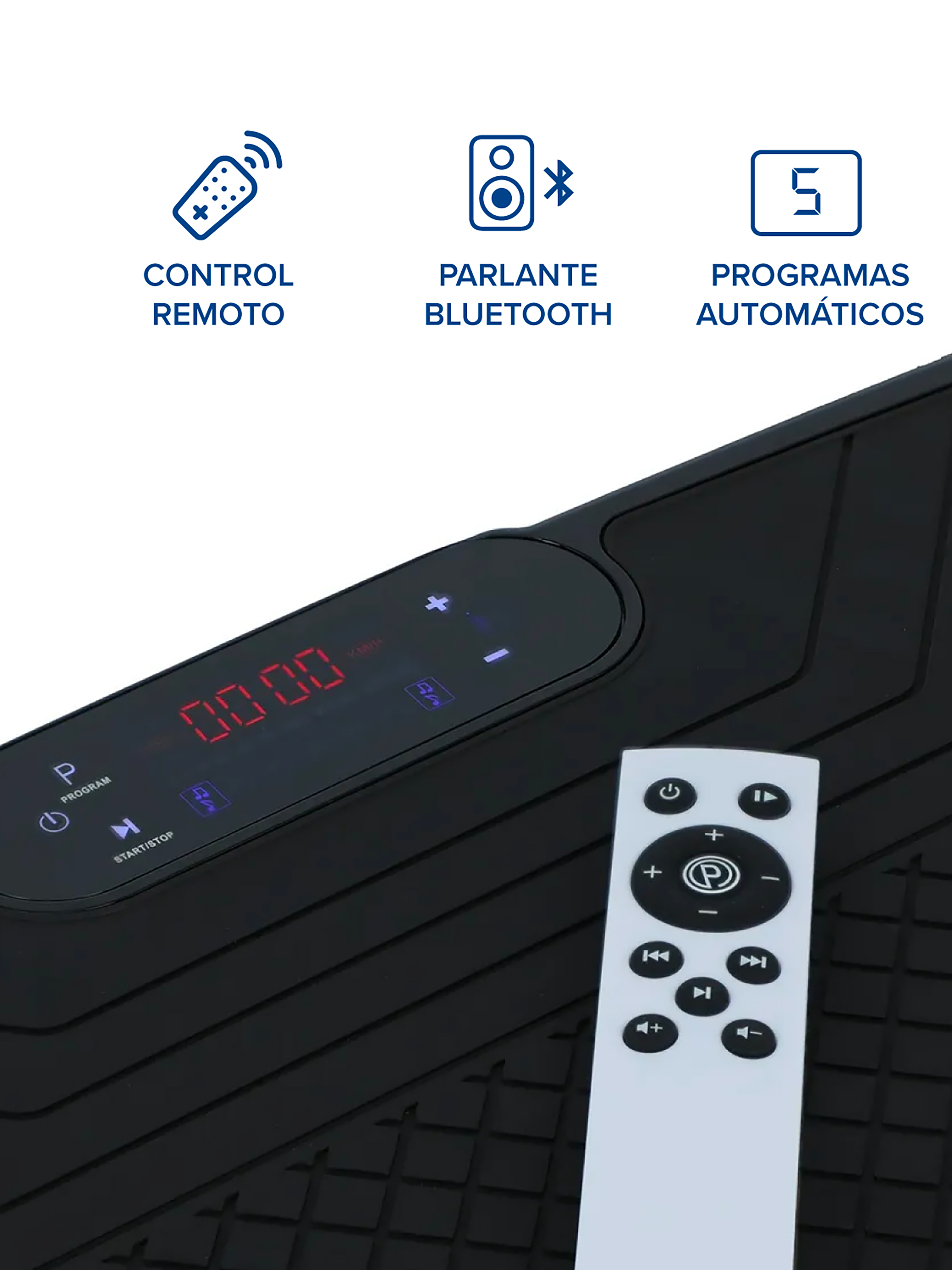 Plataforma Vibratoria Bodytrainer Fullfit 4000 Con Bluetooth-2