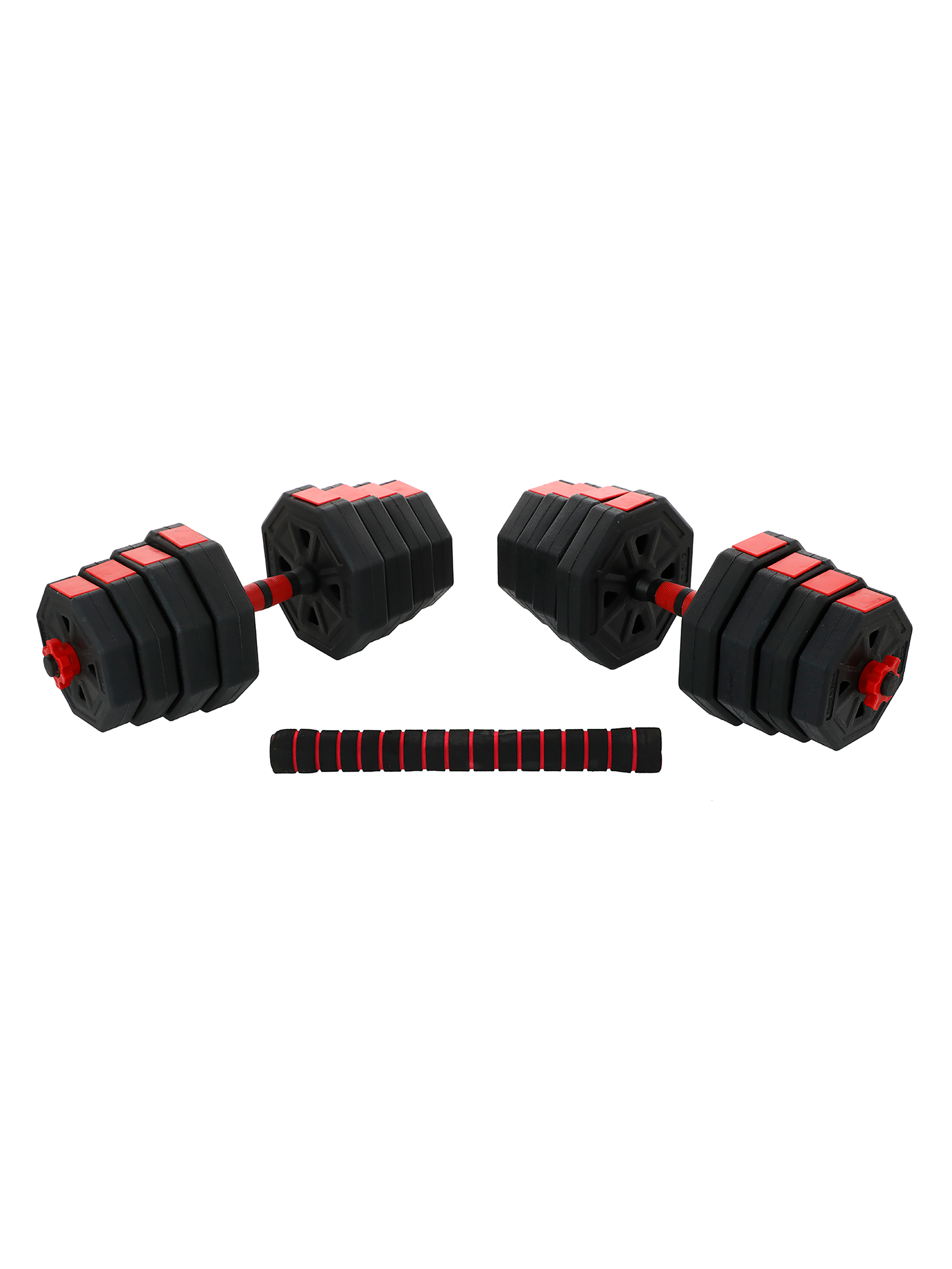 Set Bodytrainer Mancuerna Hexagonal Ajustable 30 KG-0