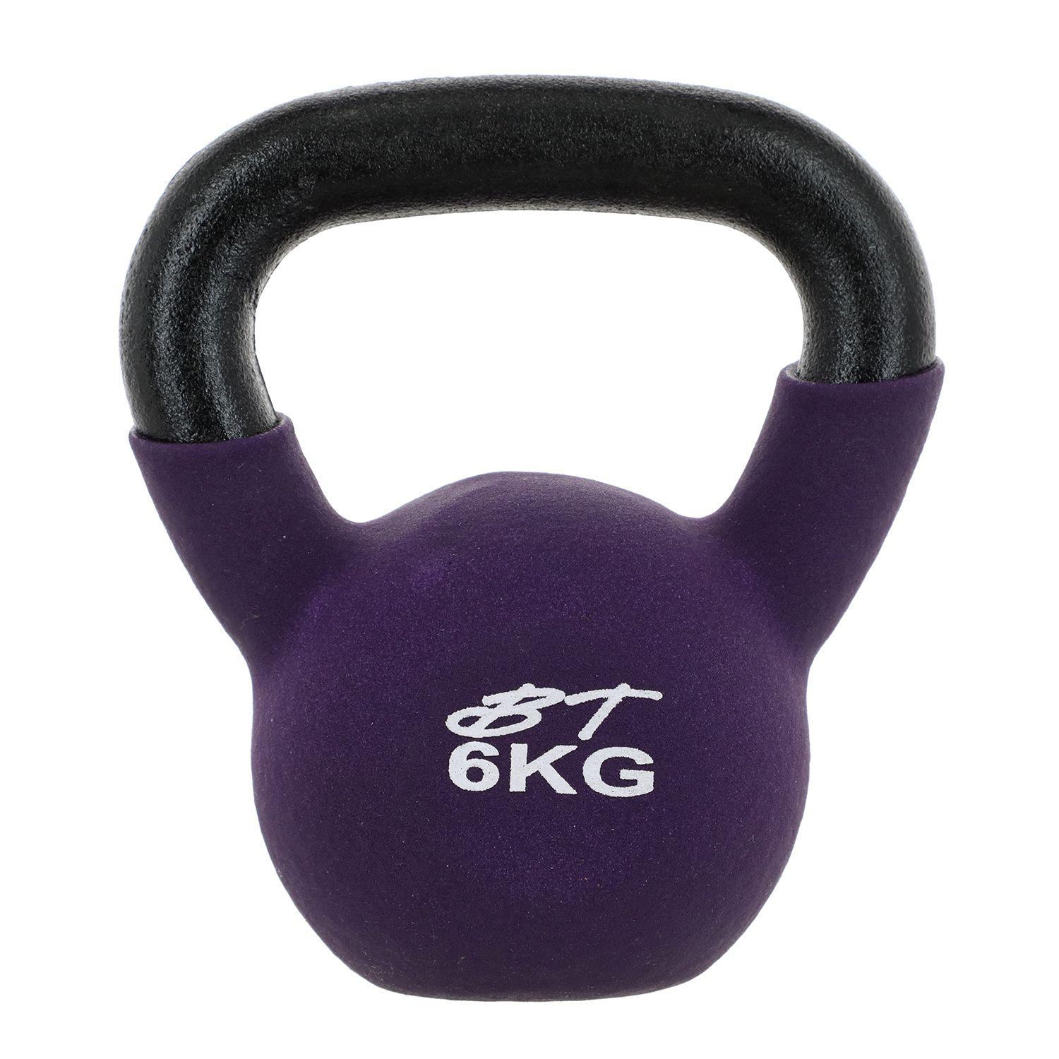 Kettlebell Pesa Rusa Bodytrainer cubierta de Neopreno  6 KG-0