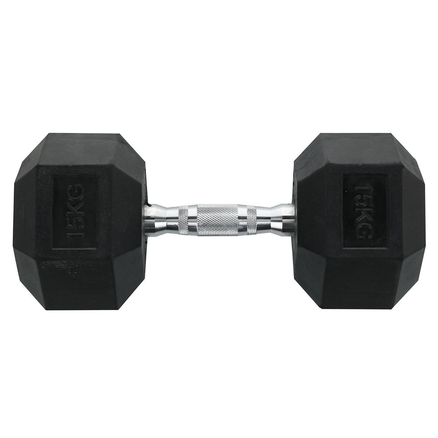 Mancuerna Bodytrainer Hexagonal 15 KG-1