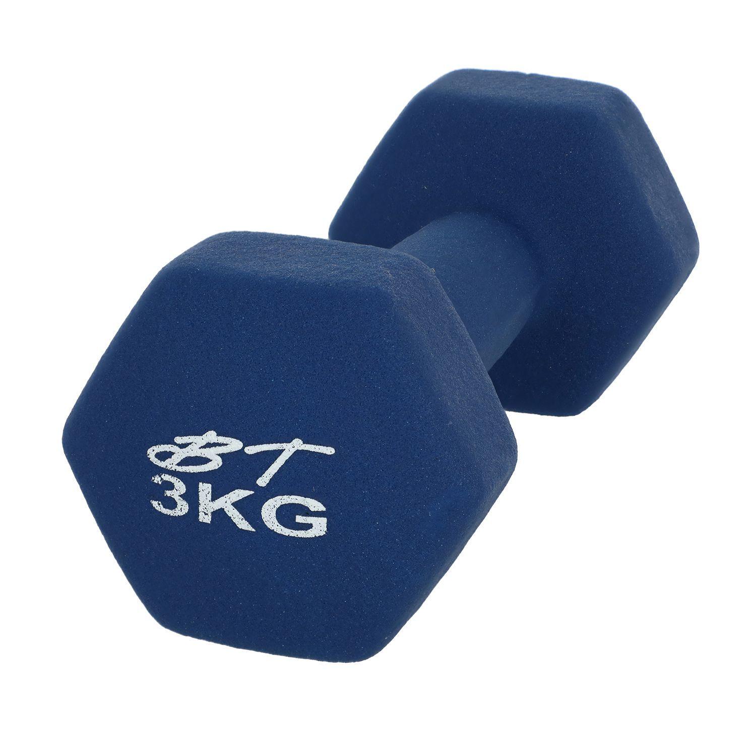 Mancuerna Neopreno BodyTrainer Hexagonal  3 KG-0