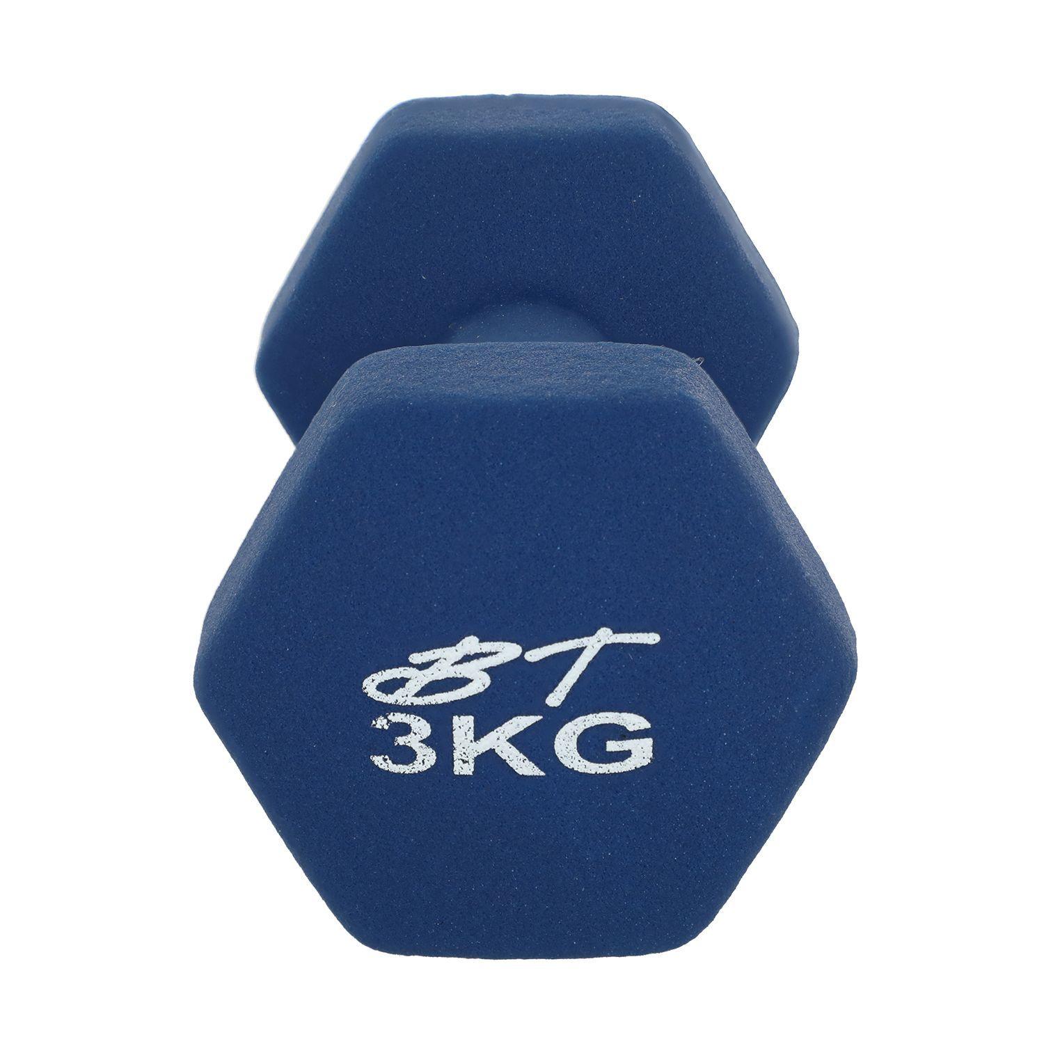 Mancuerna Neopreno BodyTrainer Hexagonal  3 KG-1