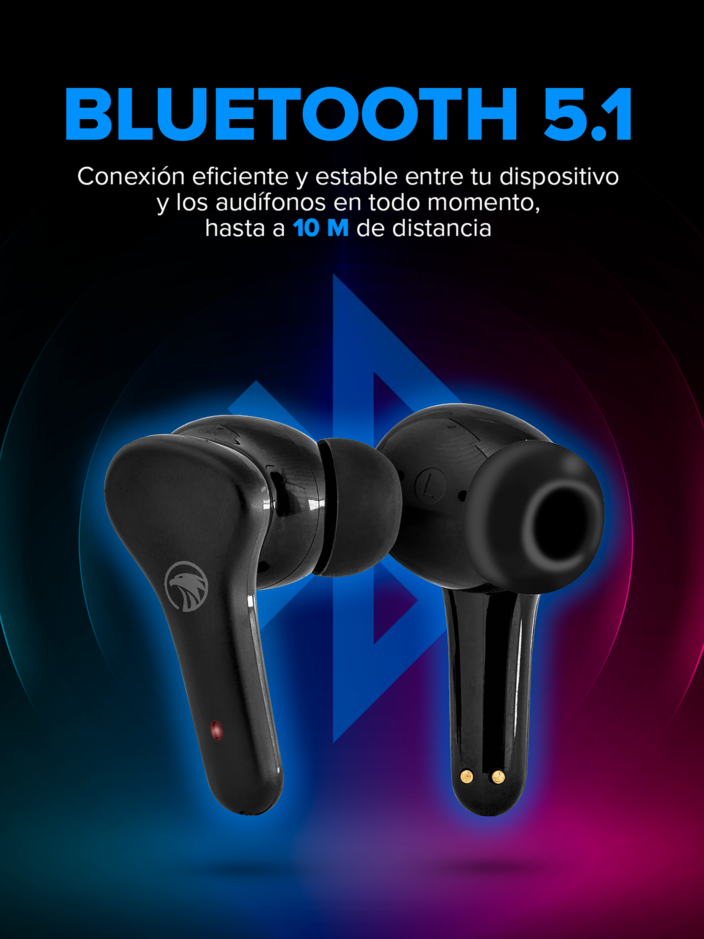 Audífonos Inalámbricos Njoytech In-Ear con Estuche de Carga-8