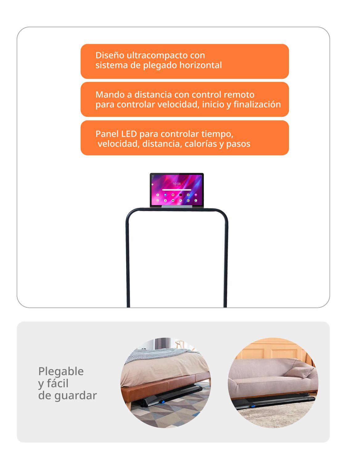 Caminadora Compacta A0+ 8,5 KM/H Plegable-2