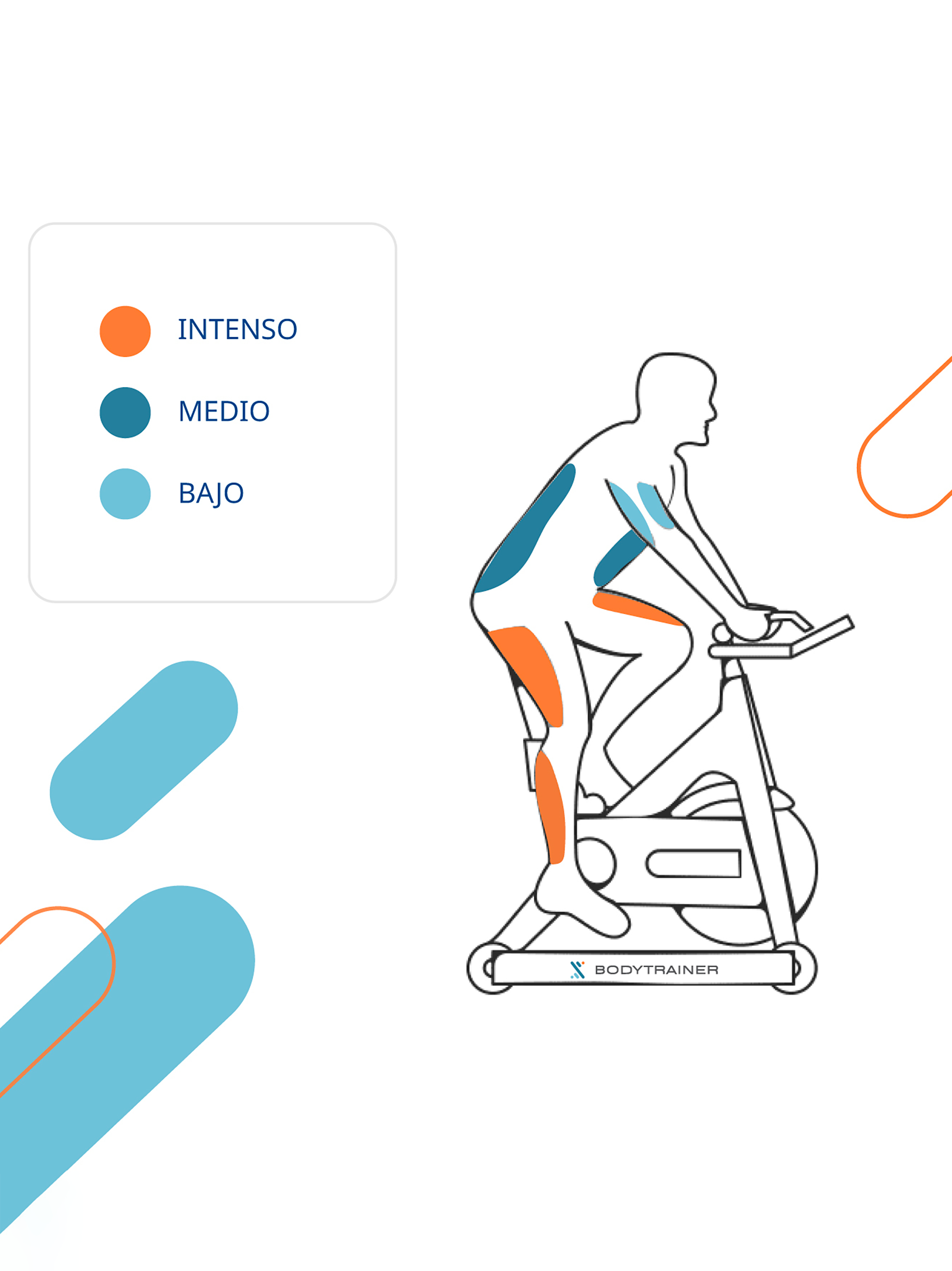 Bicicleta Estática Bodytrainer Bes 600 Mgntc Magnética-6
