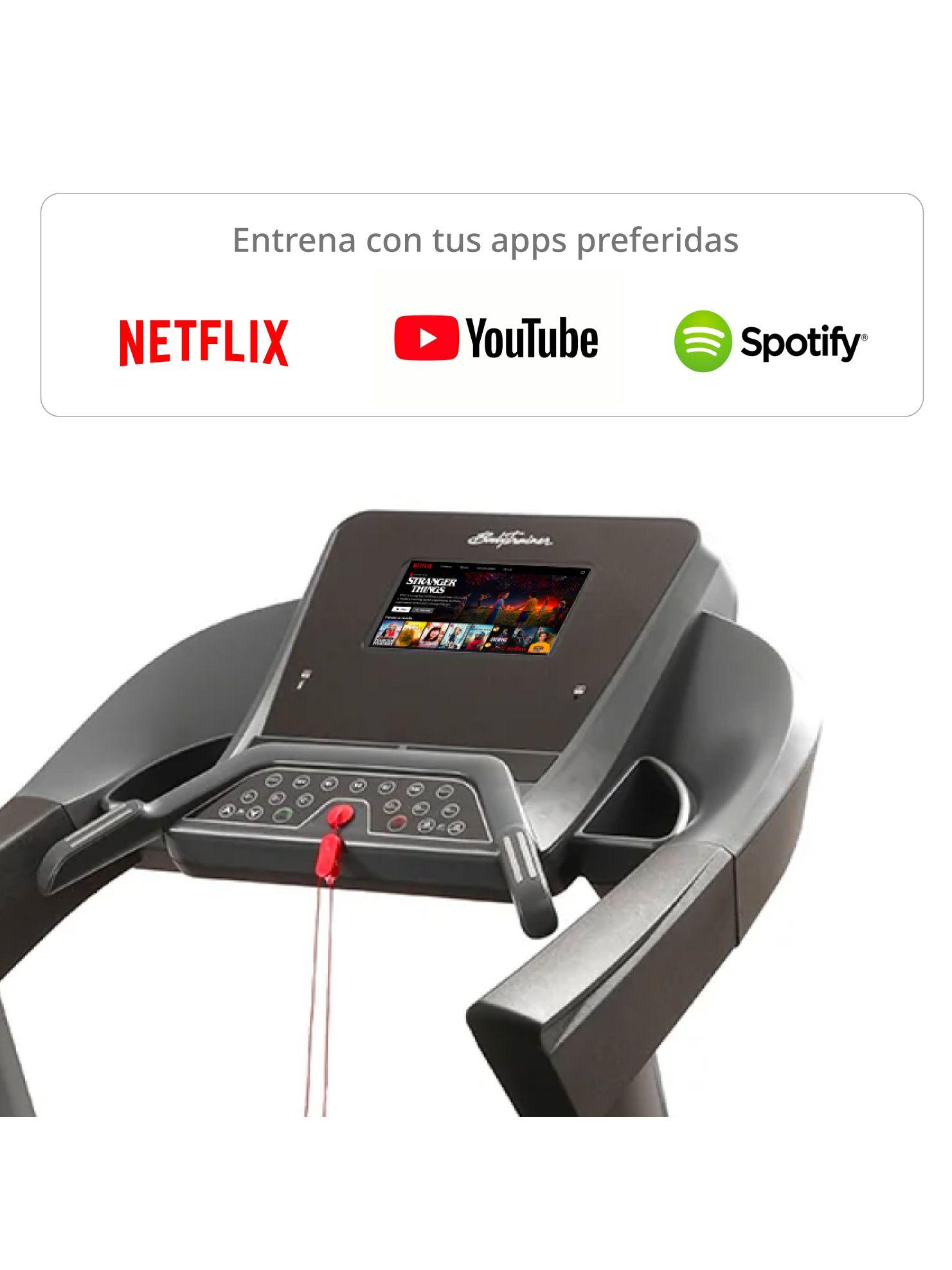 Trotadora Bodytrainer Runner Elt 900 Con Netflix Youtube-3