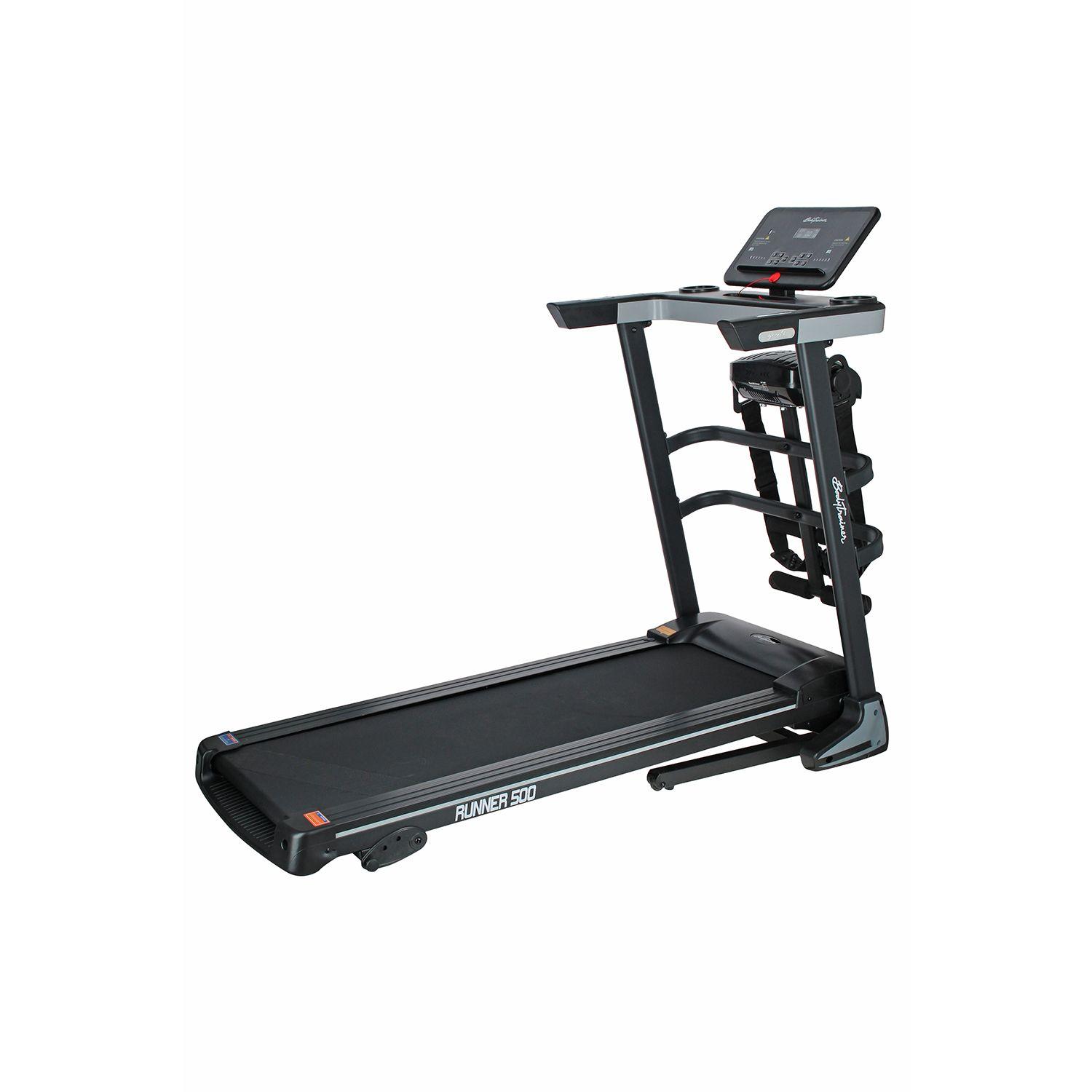Trotadora Eléctrica Bodytrainer Runner 500 Con Masajeador-0