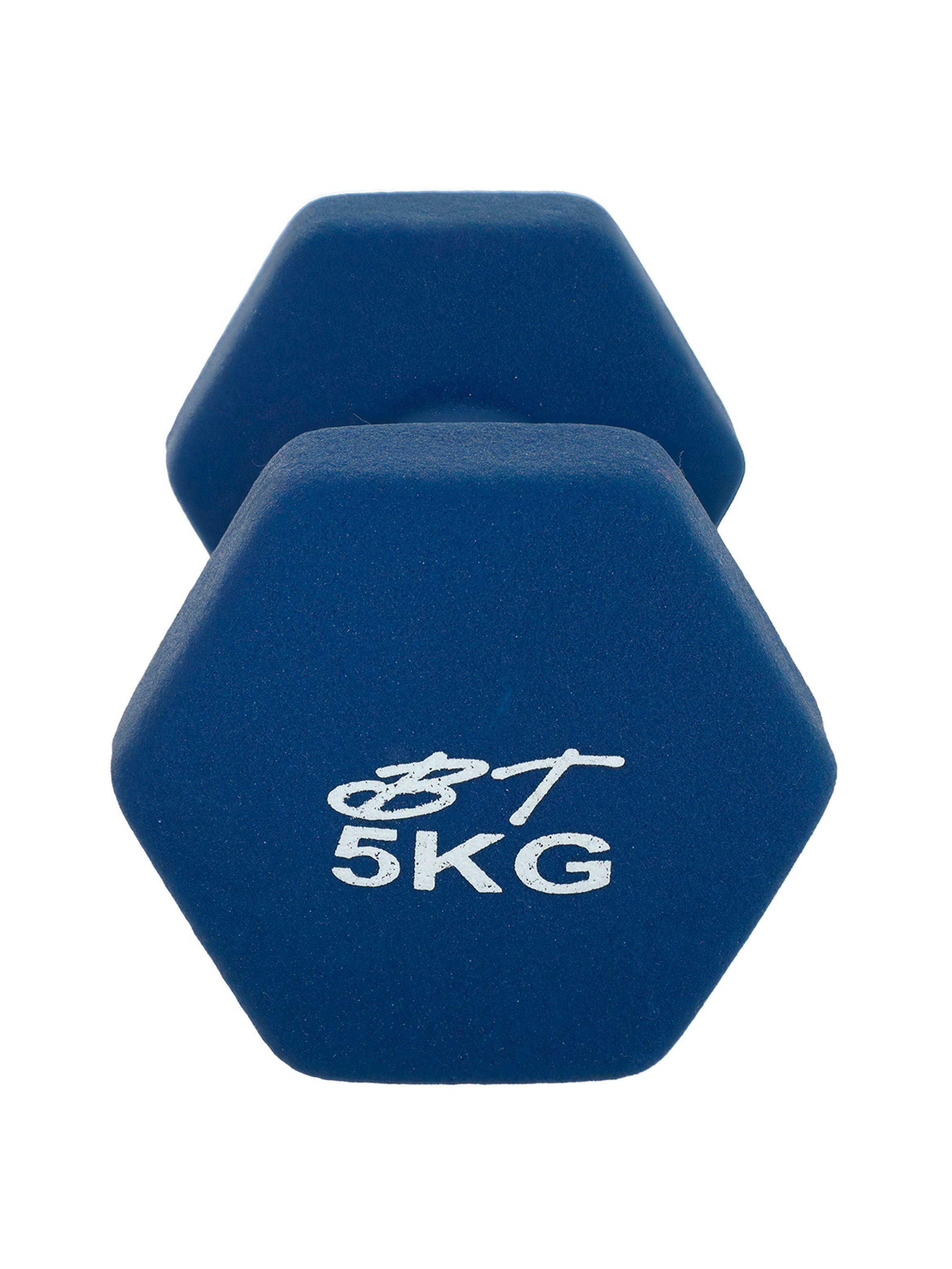 Mancuerna Neopreno BodyTrainer Hexagonal  5 KG-0
