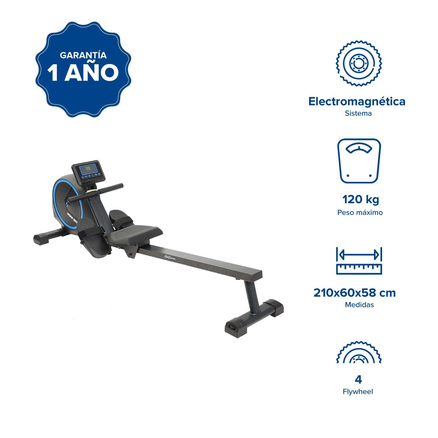 Remadora Bogadora Magnética Bodytrainer Rw 350 Mgntc-1