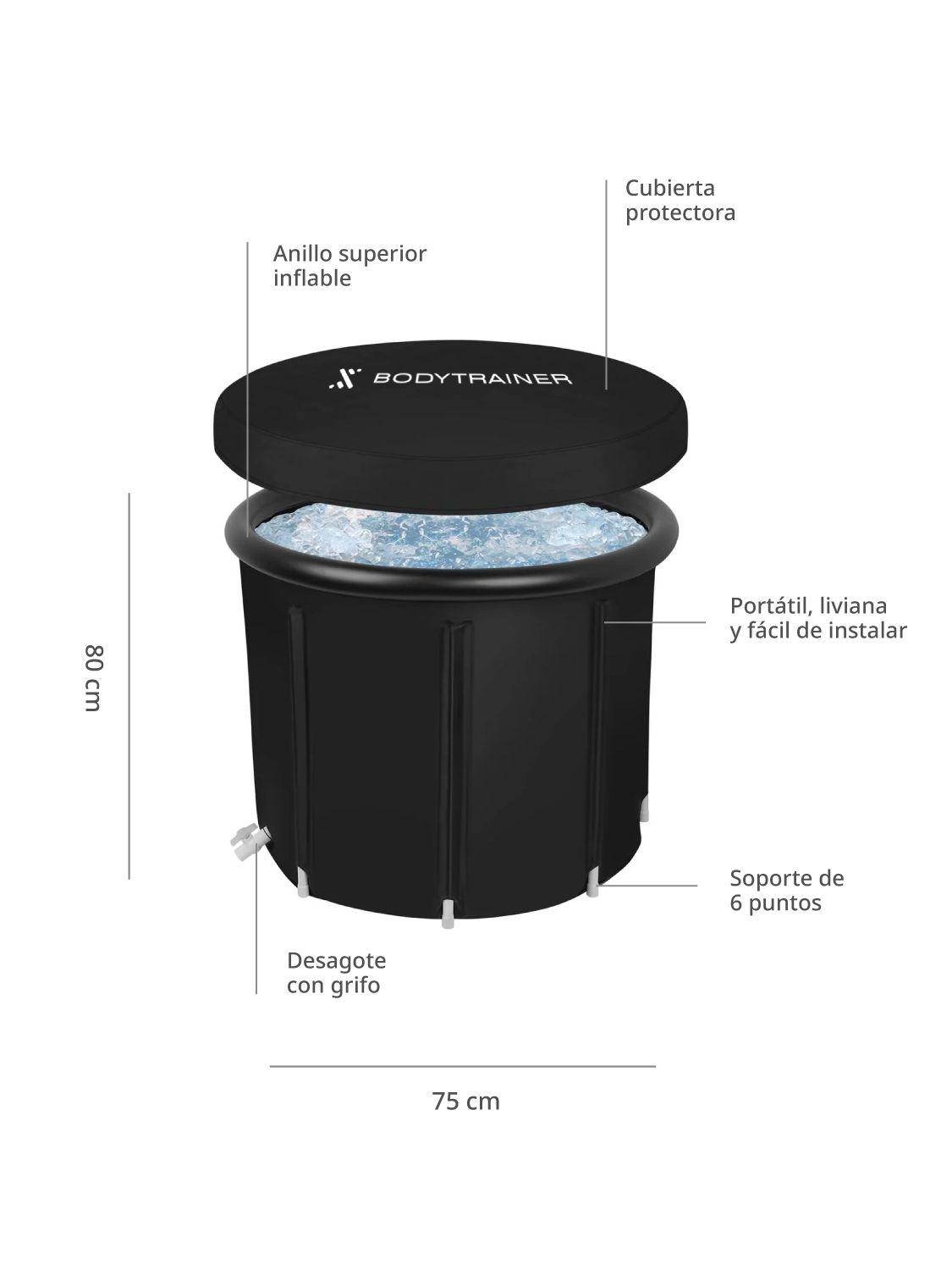 Tina de Hielo Inflable Bodytrainer Ice Bath Wim Hof-2