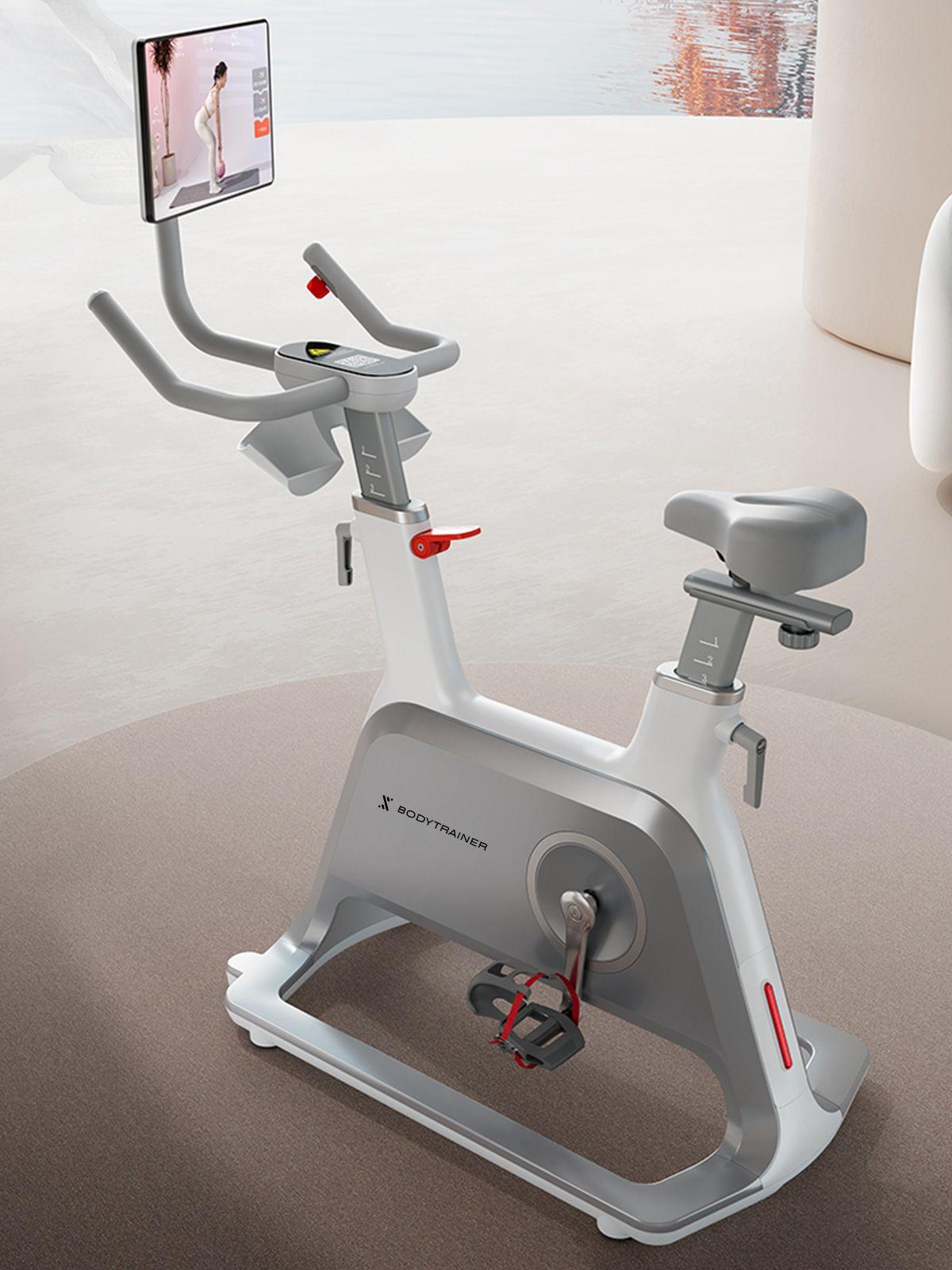 Bicicleta Spinning Magnética 6kg Bodytrainer Deluxe Pantalla-8
