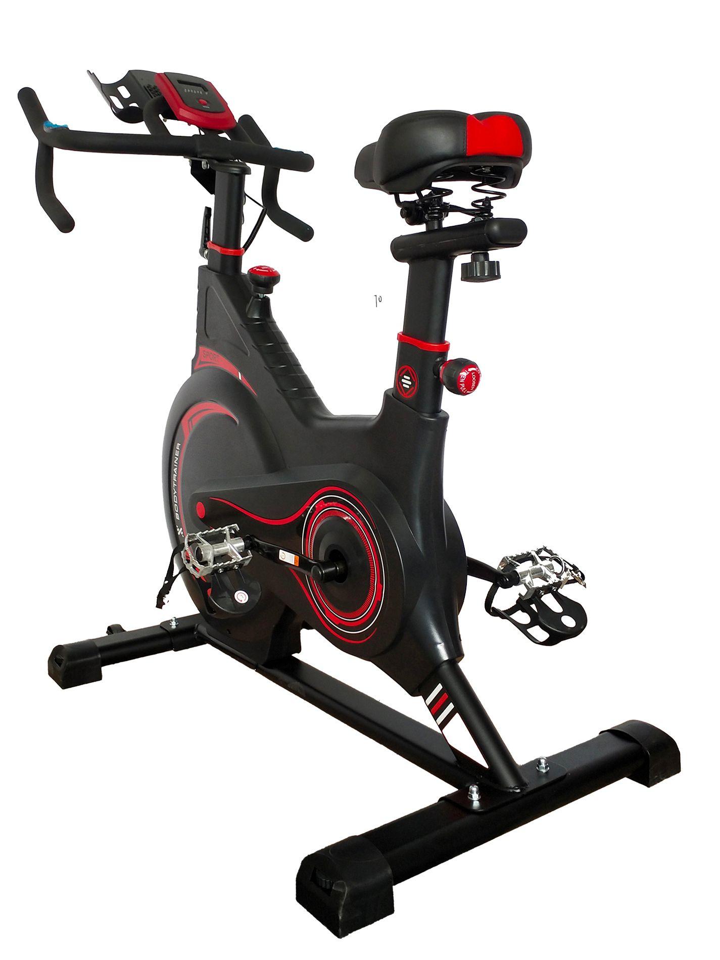 Bicicleta Spinning Magnética 5kg Bodytrainer MG5 con Sensor-6