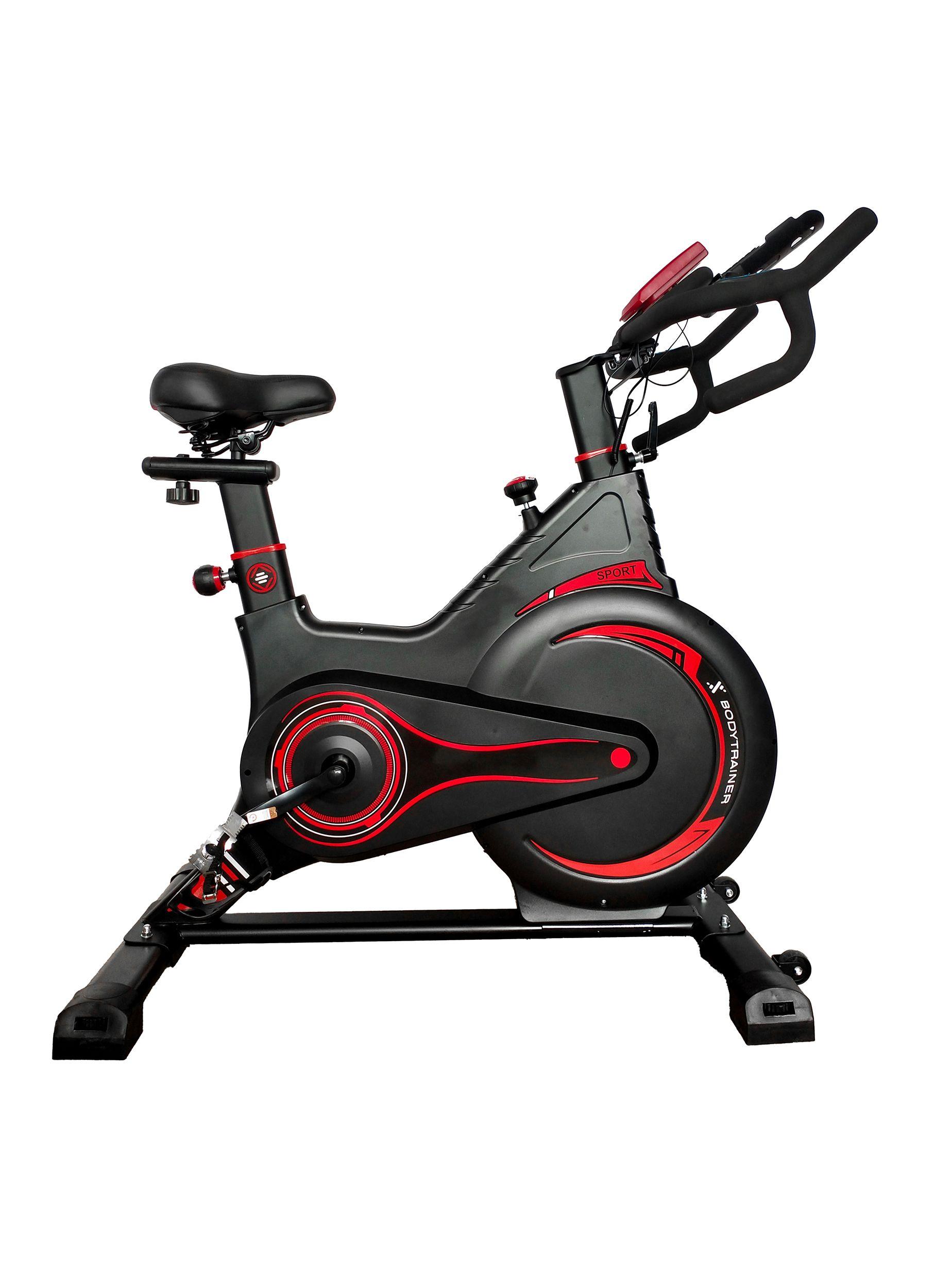 Bicicleta Spinning Magnética 5kg Bodytrainer MG5 con Sensor-8