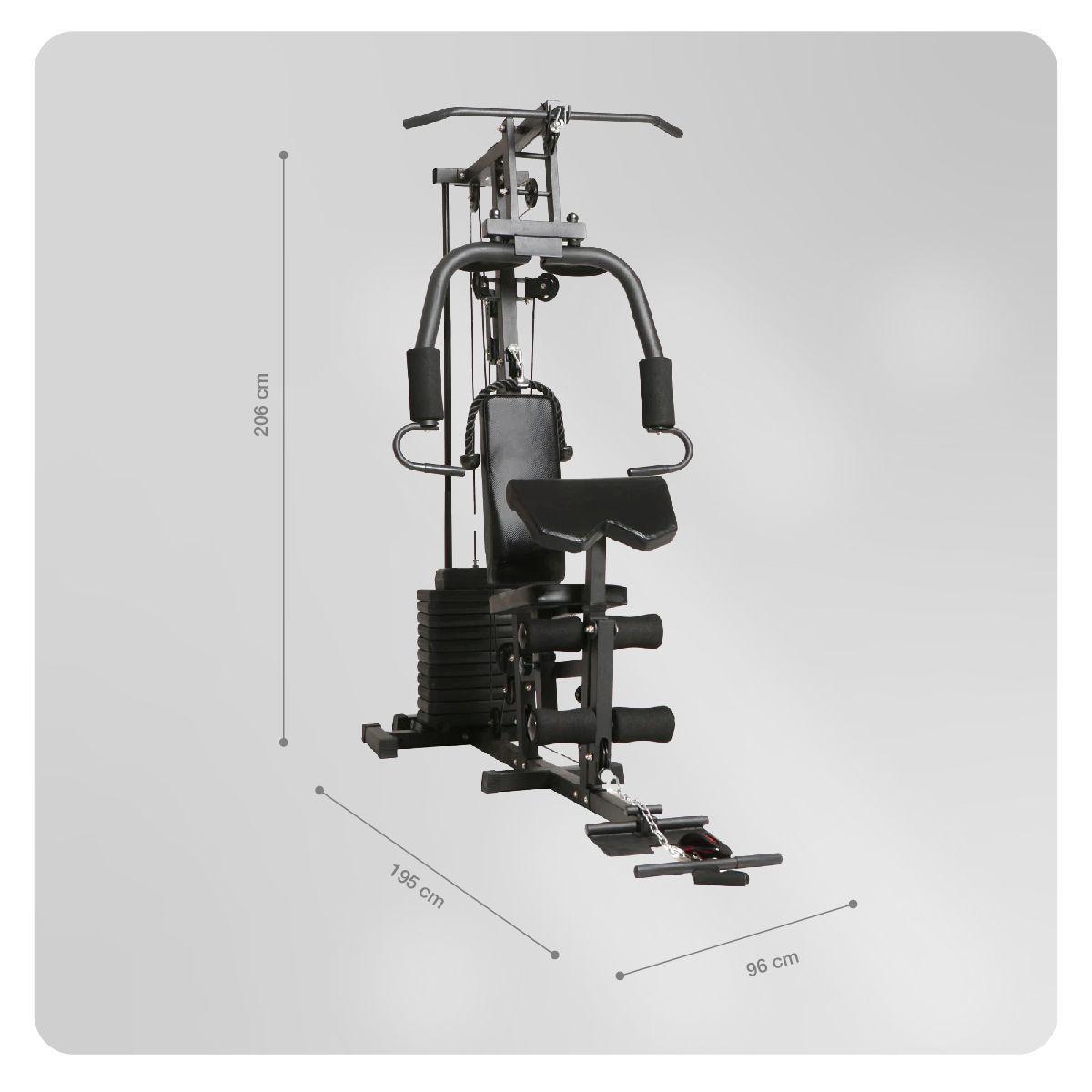 Home Gym Bodytrainer Estación Multifuncional HM-321 45kg-2