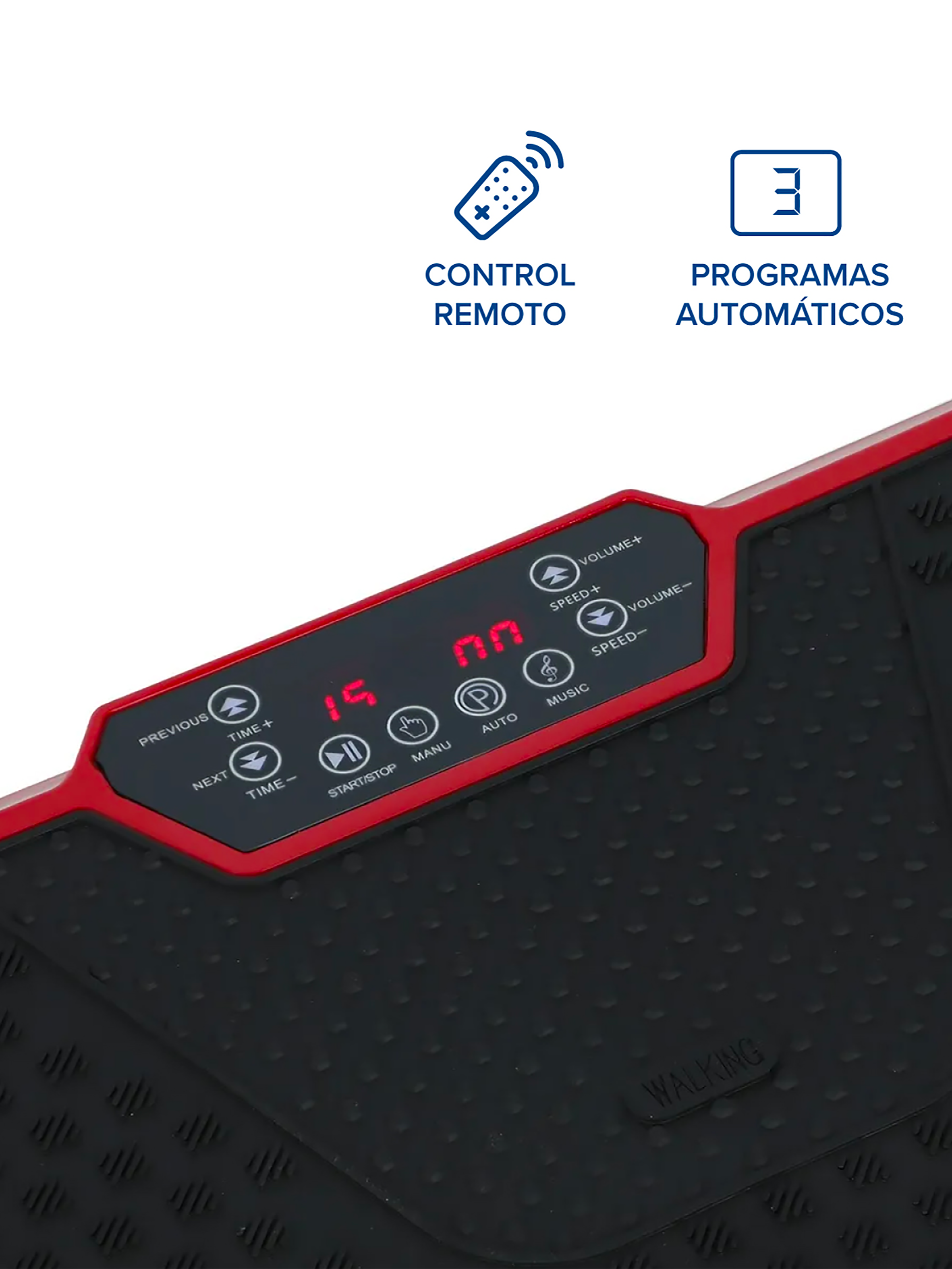 Plataforma Vibratoria Bodytrainer Fullfit 3500 Panel Touch-2