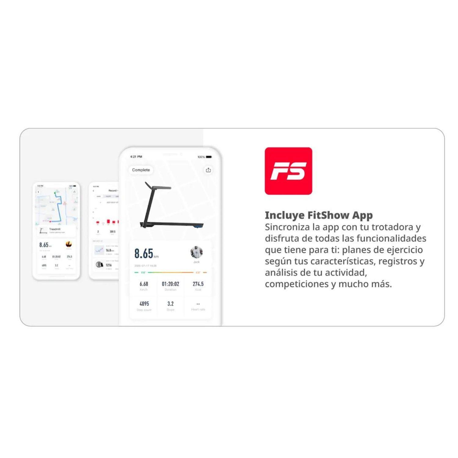 Trotadora Eléctrica Bodytrainer Runner Elt 800 App Fitshow-9