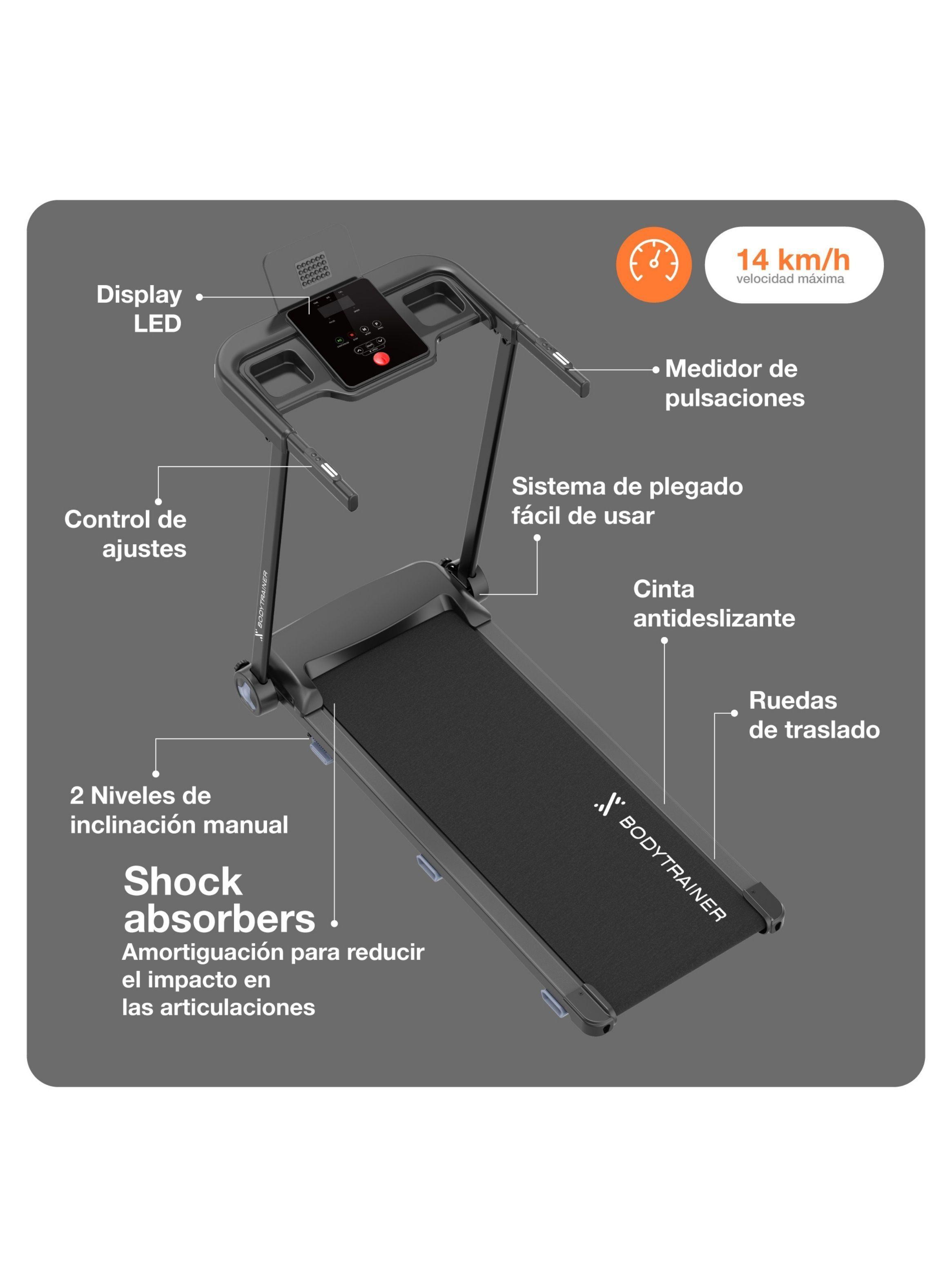 Trotadora Eléctrica Plegable RN320 Bodytrainer-7