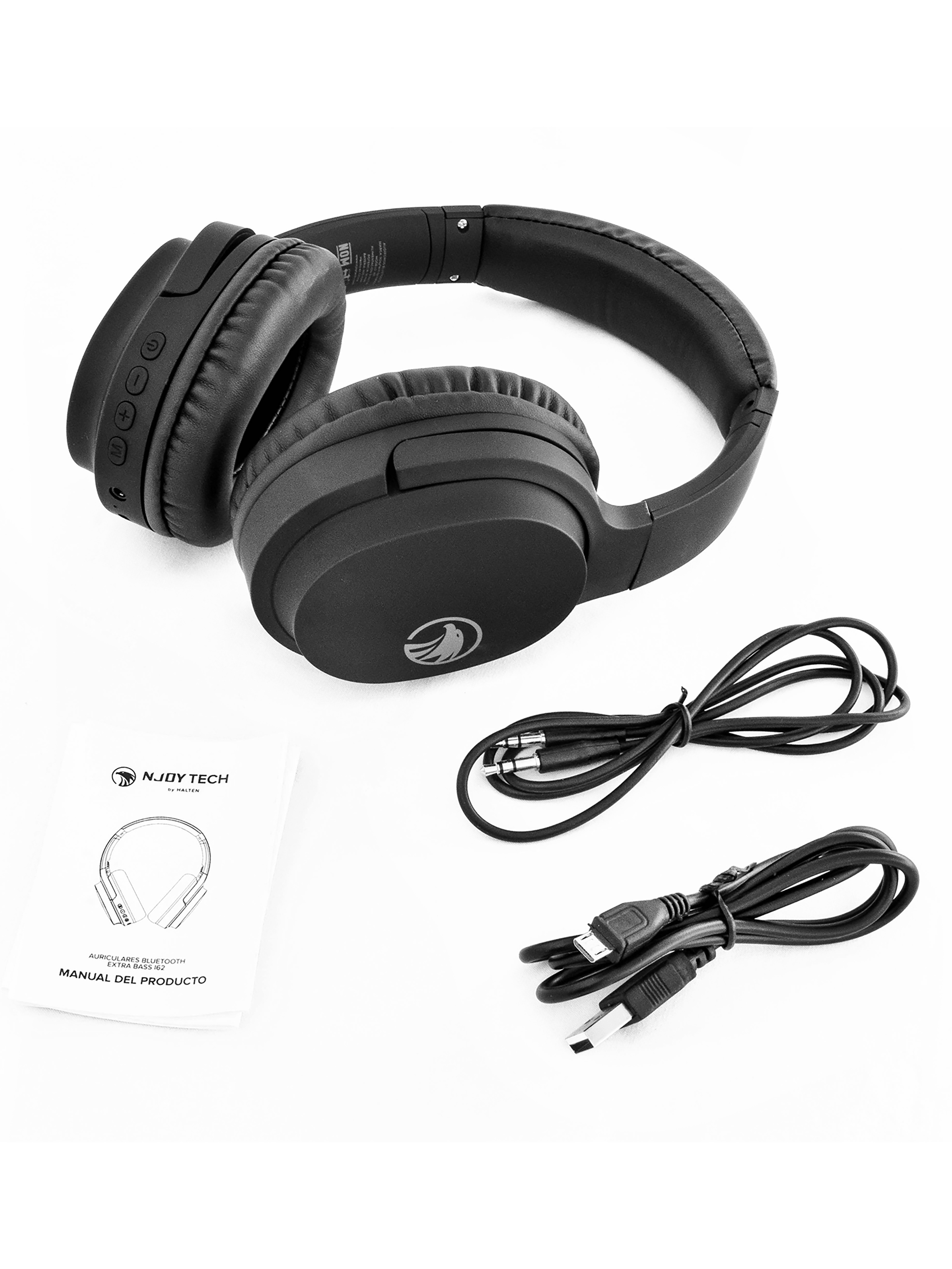 Audífonos Inalámbricos NjoyTech Headphones Plegables-9