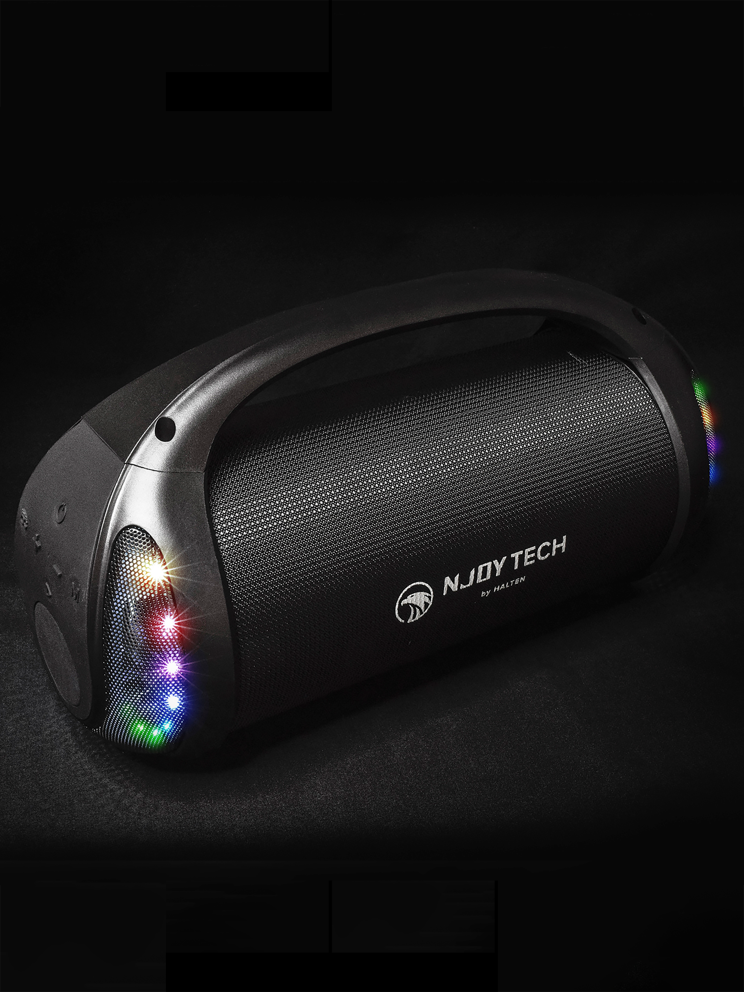 Parlante Inalámbrico Njoytech Portatil con Luces-6