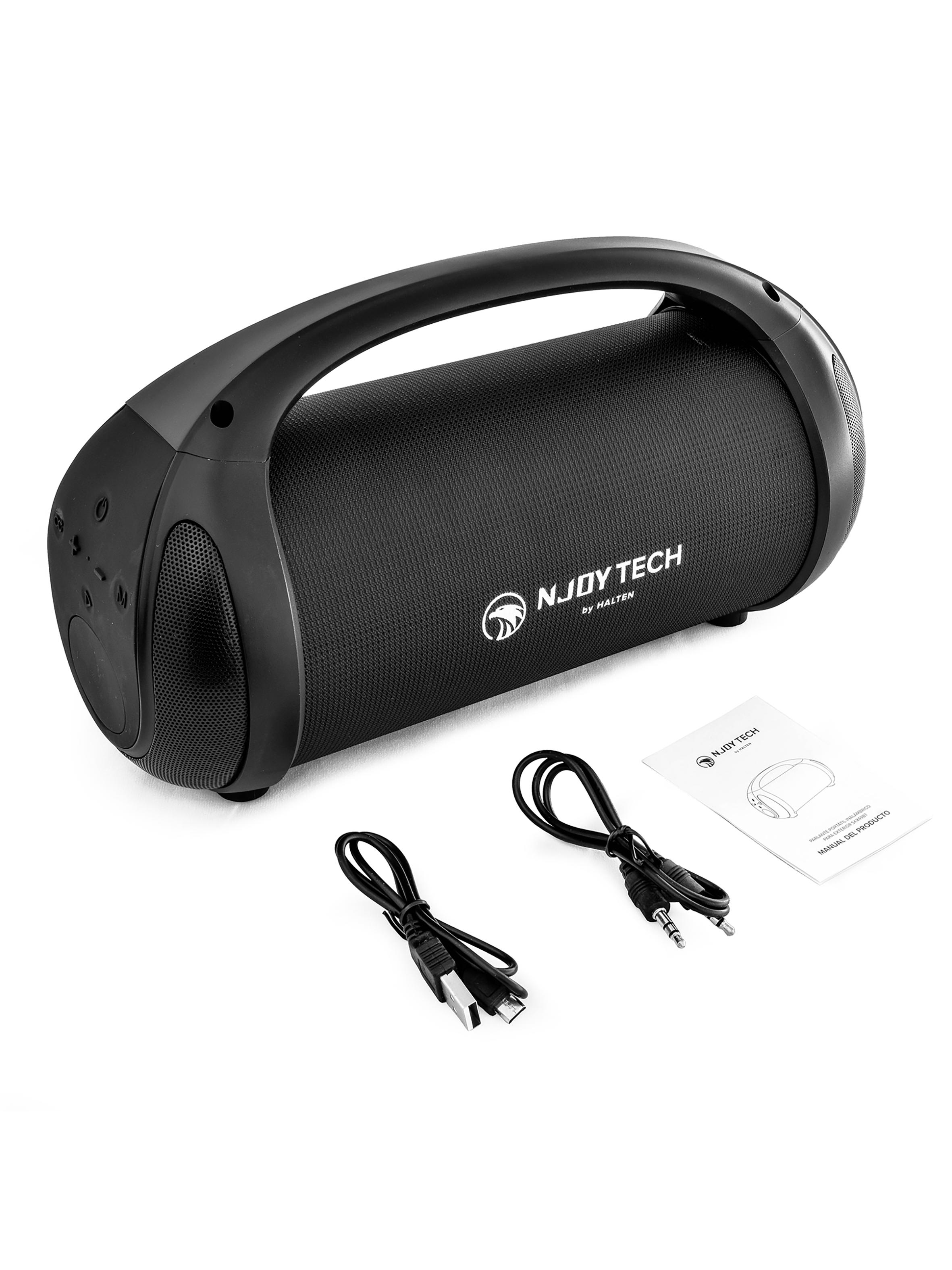 Parlante Inalámbrico Njoytech Portatil con Luces-7