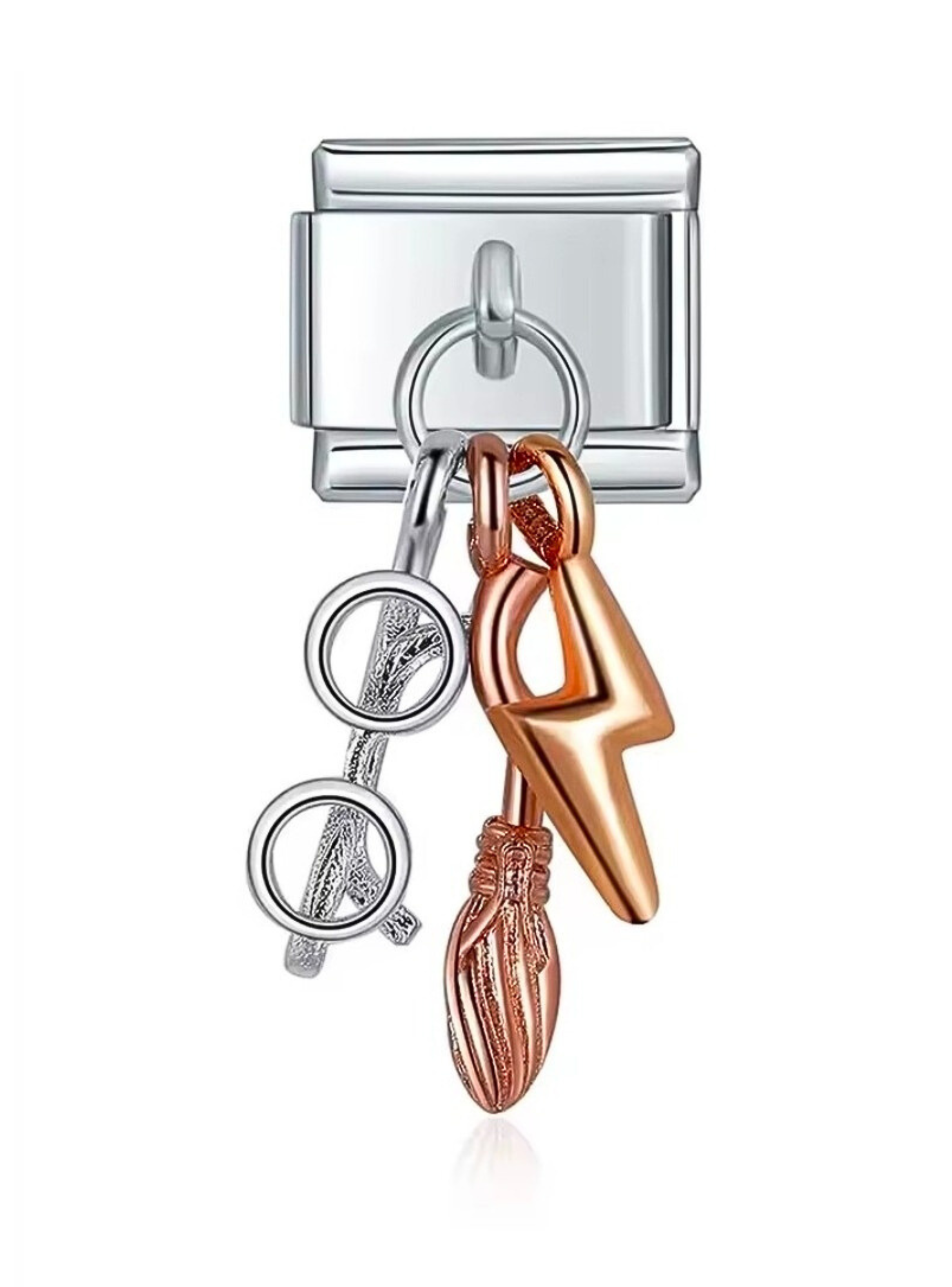 Charm Mágico para Pulsera Italiana – Harry Potter – Acero Inoxidable -2